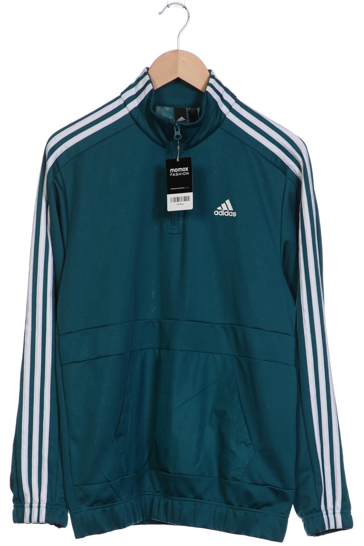

adidas Herren Sweatshirt, türkis, Gr. 48