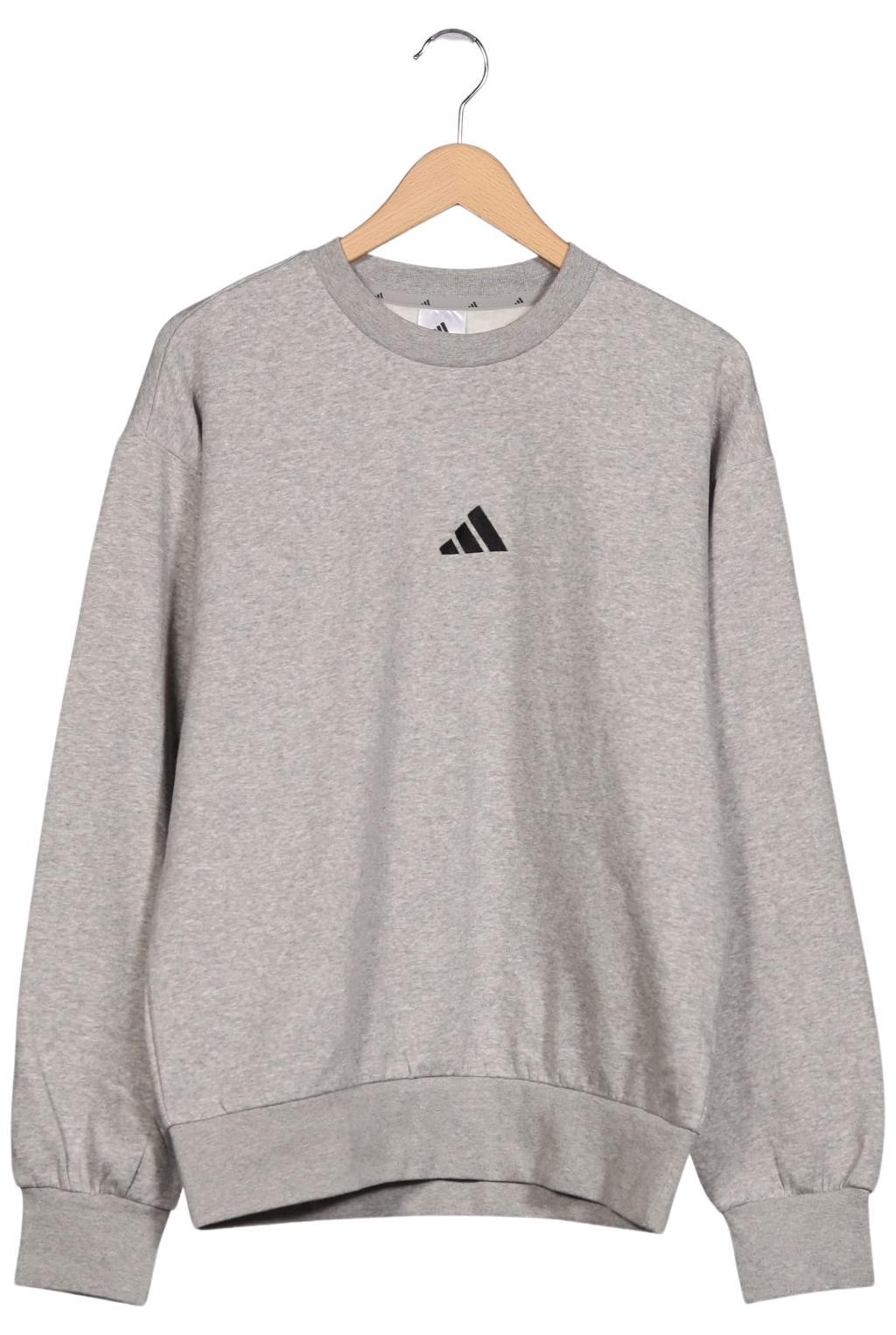 

adidas Herren Sweatshirt, grau, Gr. 48