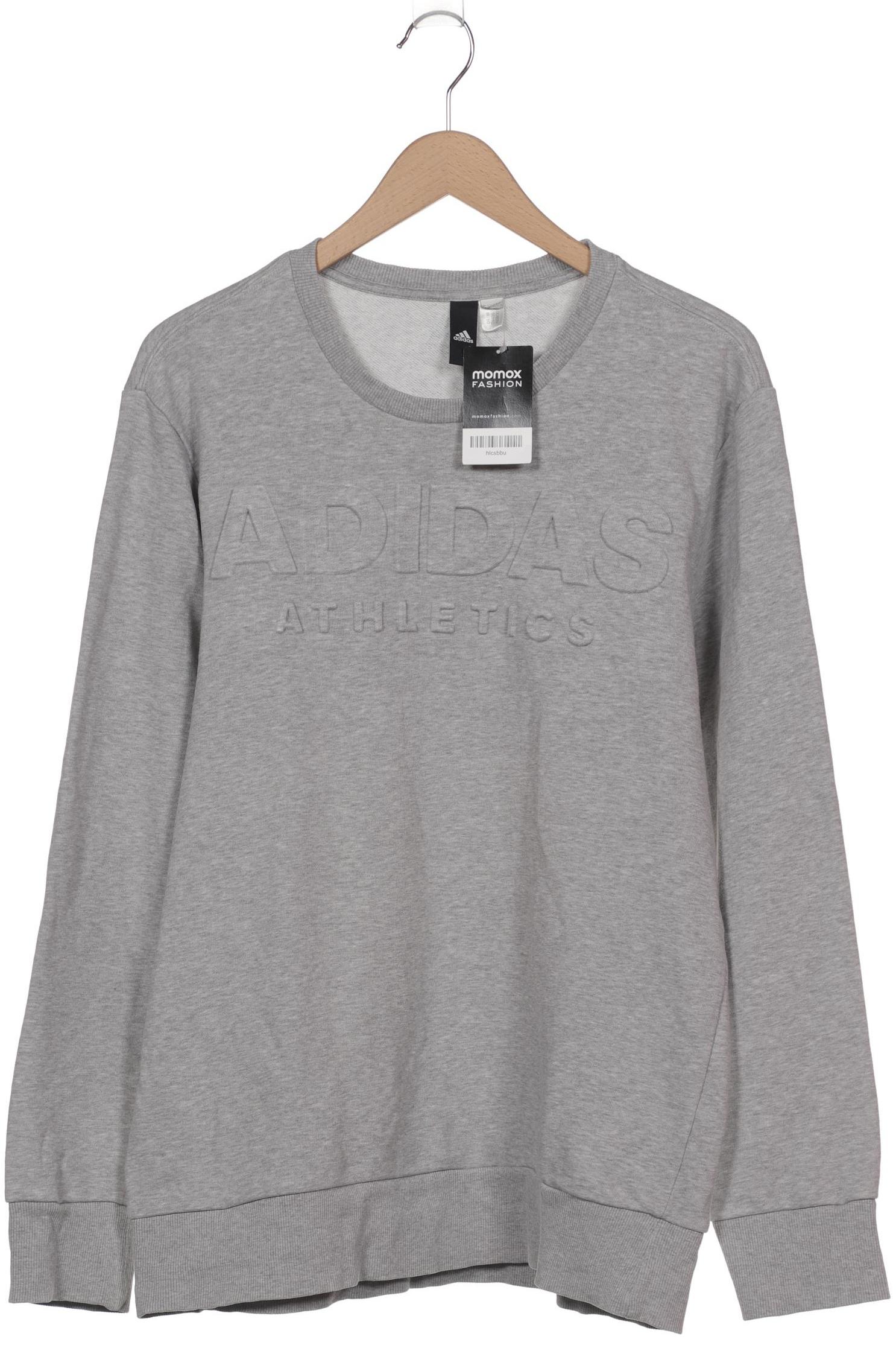 

adidas Herren Sweatshirt, grau, Gr. 54