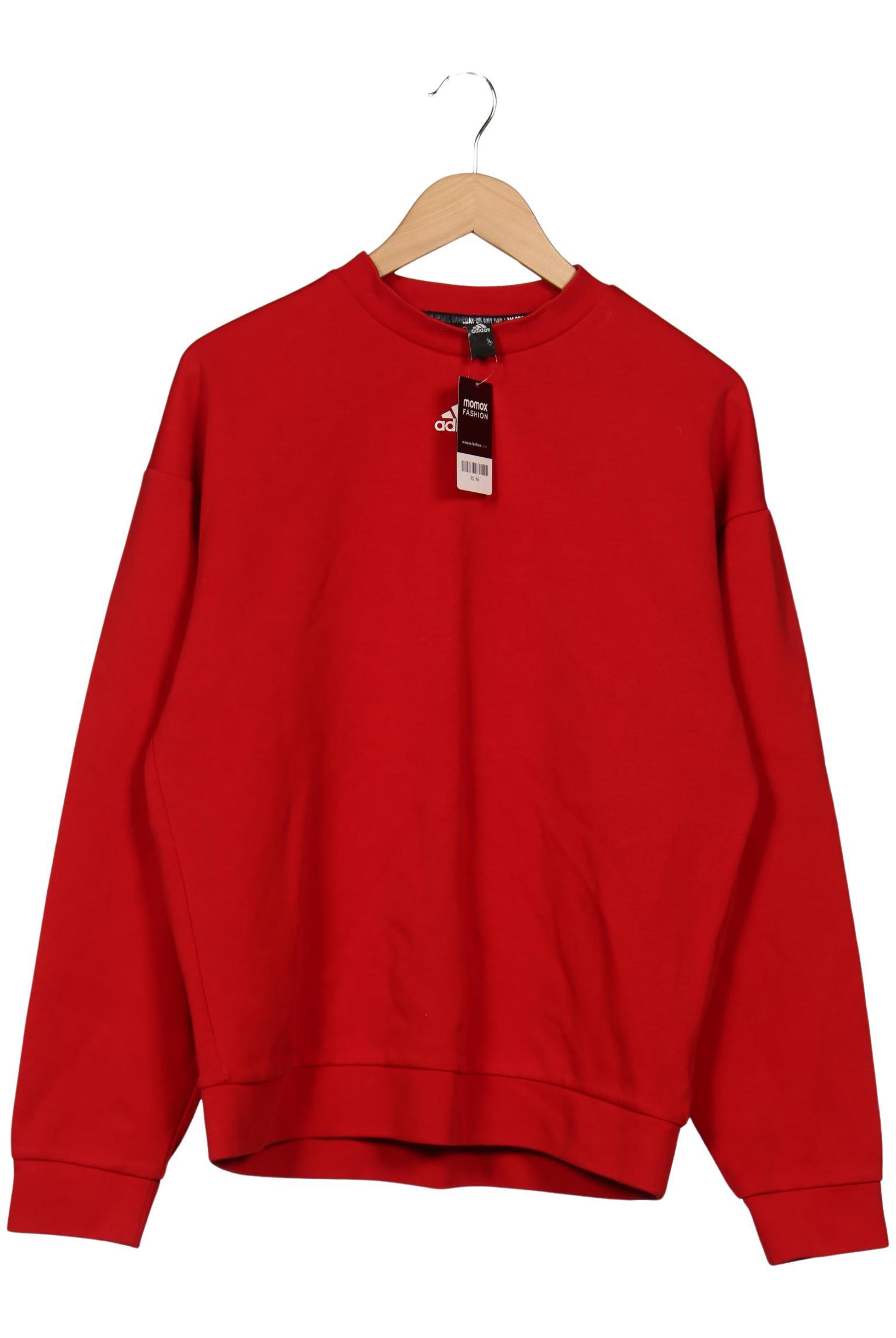 

adidas Herren Sweatshirt, rot, Gr. 52
