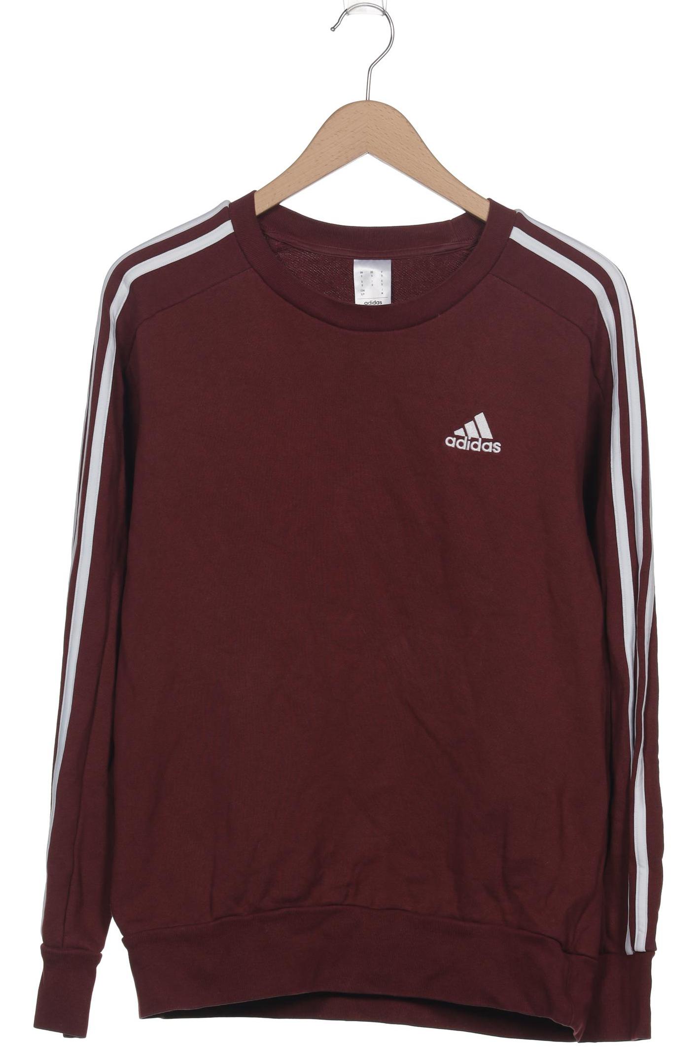

adidas Herren Sweatshirt, bordeaux, Gr. 46