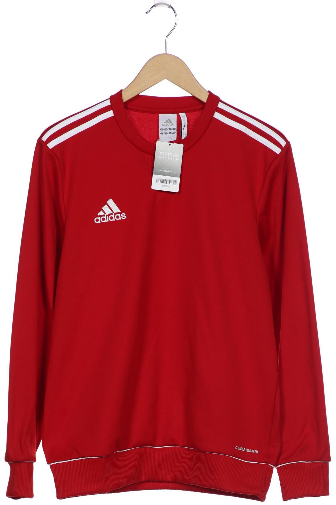 

adidas Herren Sweatshirt, rot, Gr. 46
