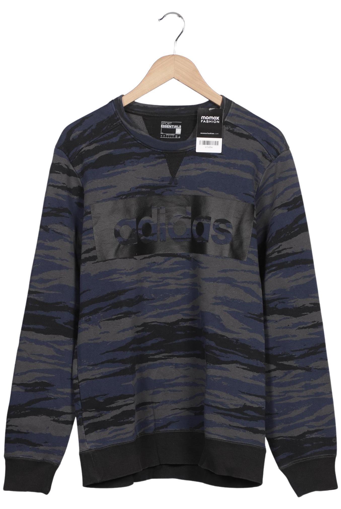 

adidas Herren Sweatshirt, grau, Gr. 52