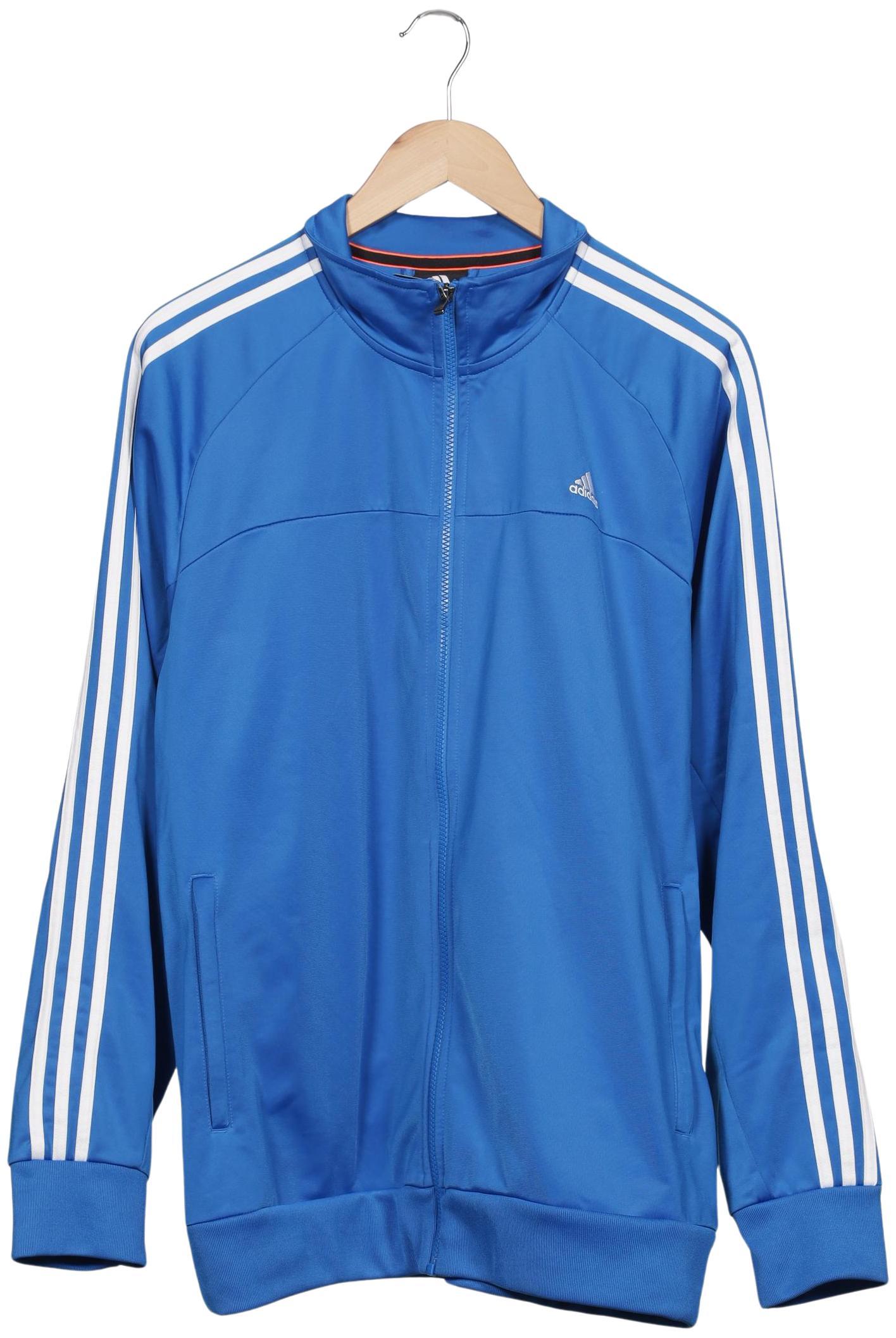

adidas Herren Sweatshirt, blau, Gr. 54