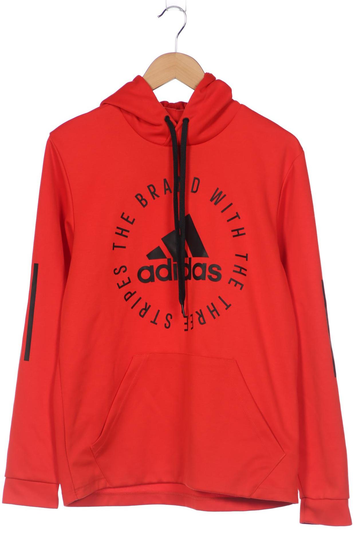 

adidas Herren Sweatshirt, rot, Gr. 48