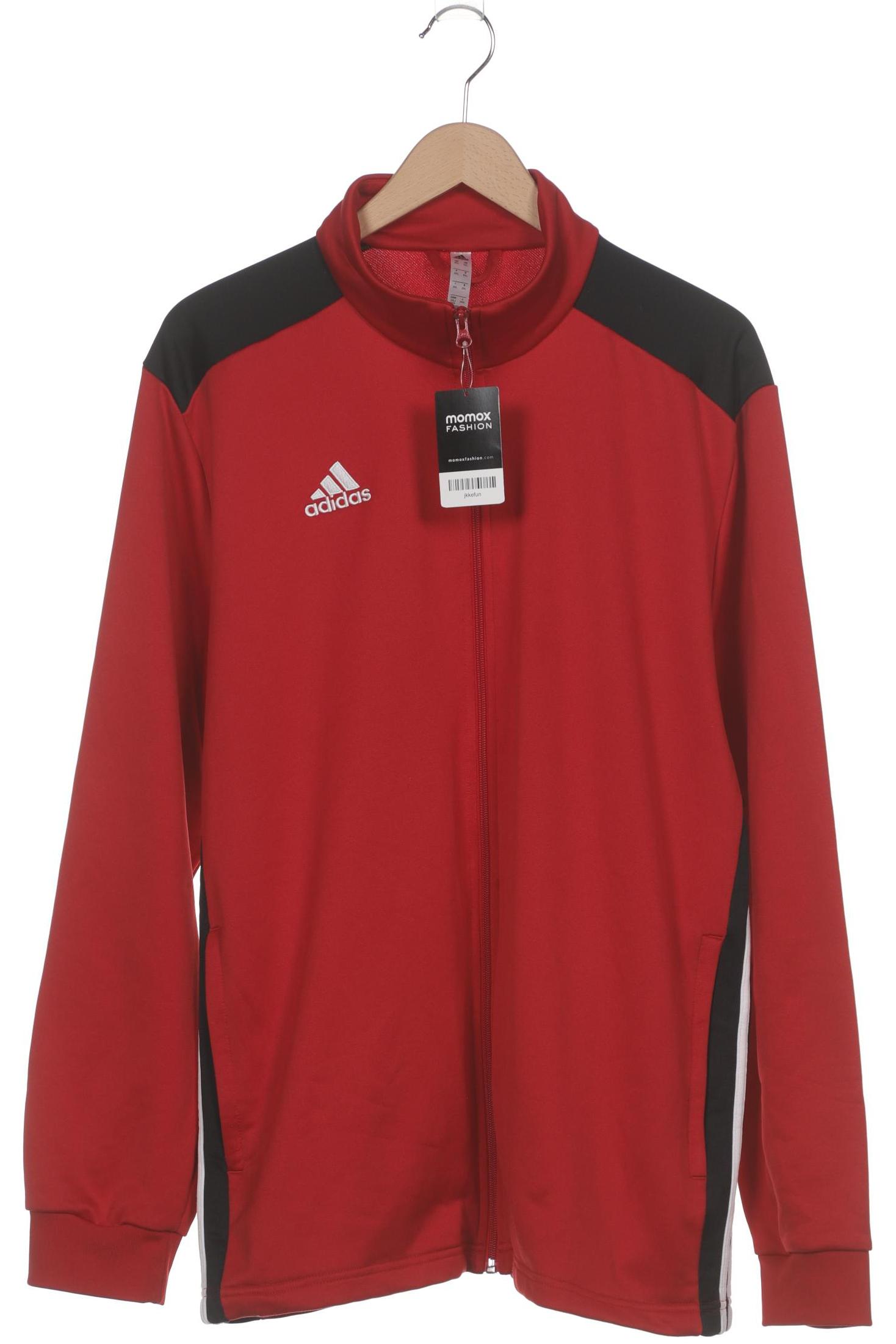 

adidas Herren Sweatshirt, rot, Gr. 56