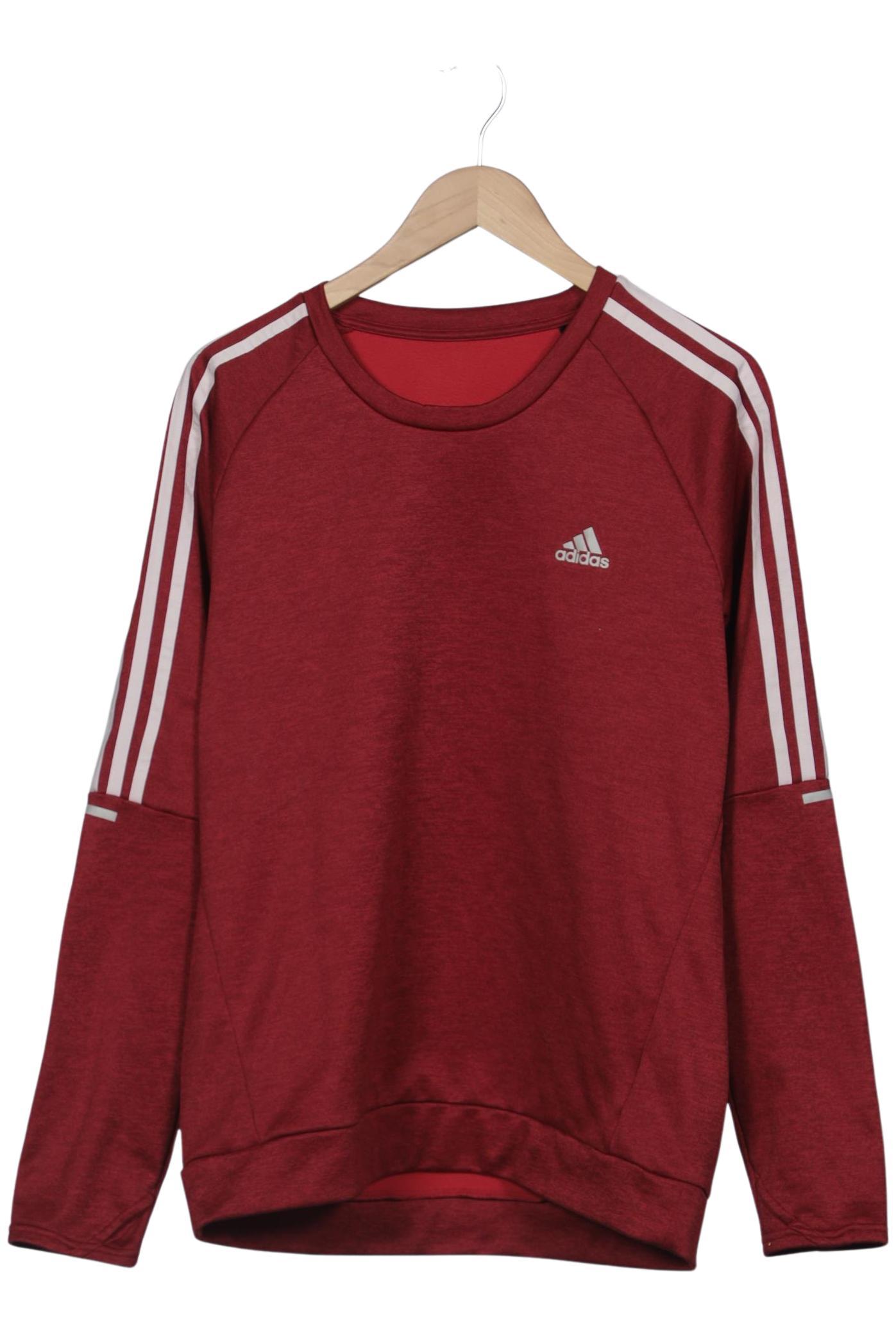 

adidas Herren Sweatshirt, bordeaux, Gr. 52