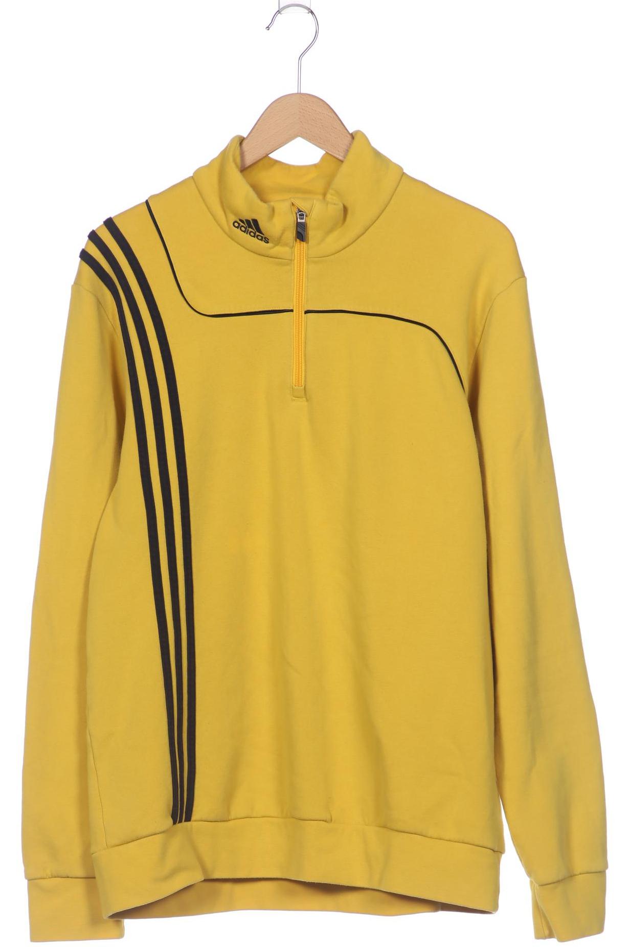 

adidas Herren Sweatshirt, gelb, Gr. 46