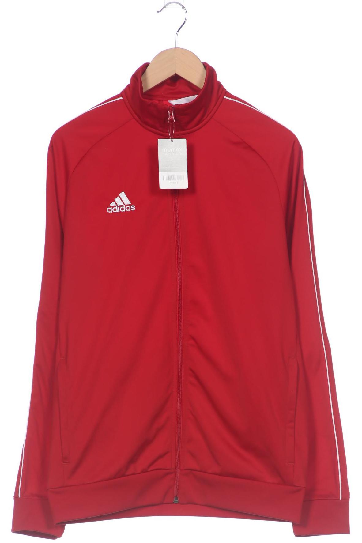 

adidas Herren Sweatshirt, rot, Gr. 52