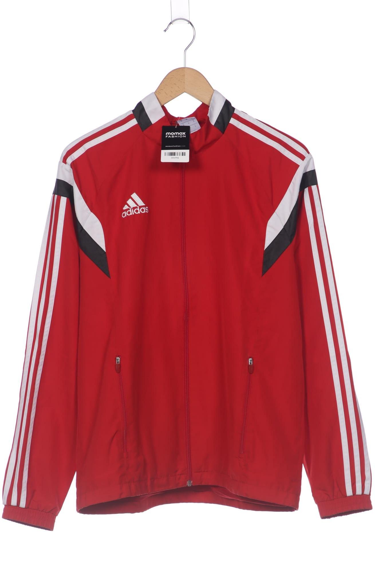 

adidas Herren Sweatshirt, rot, Gr. 48