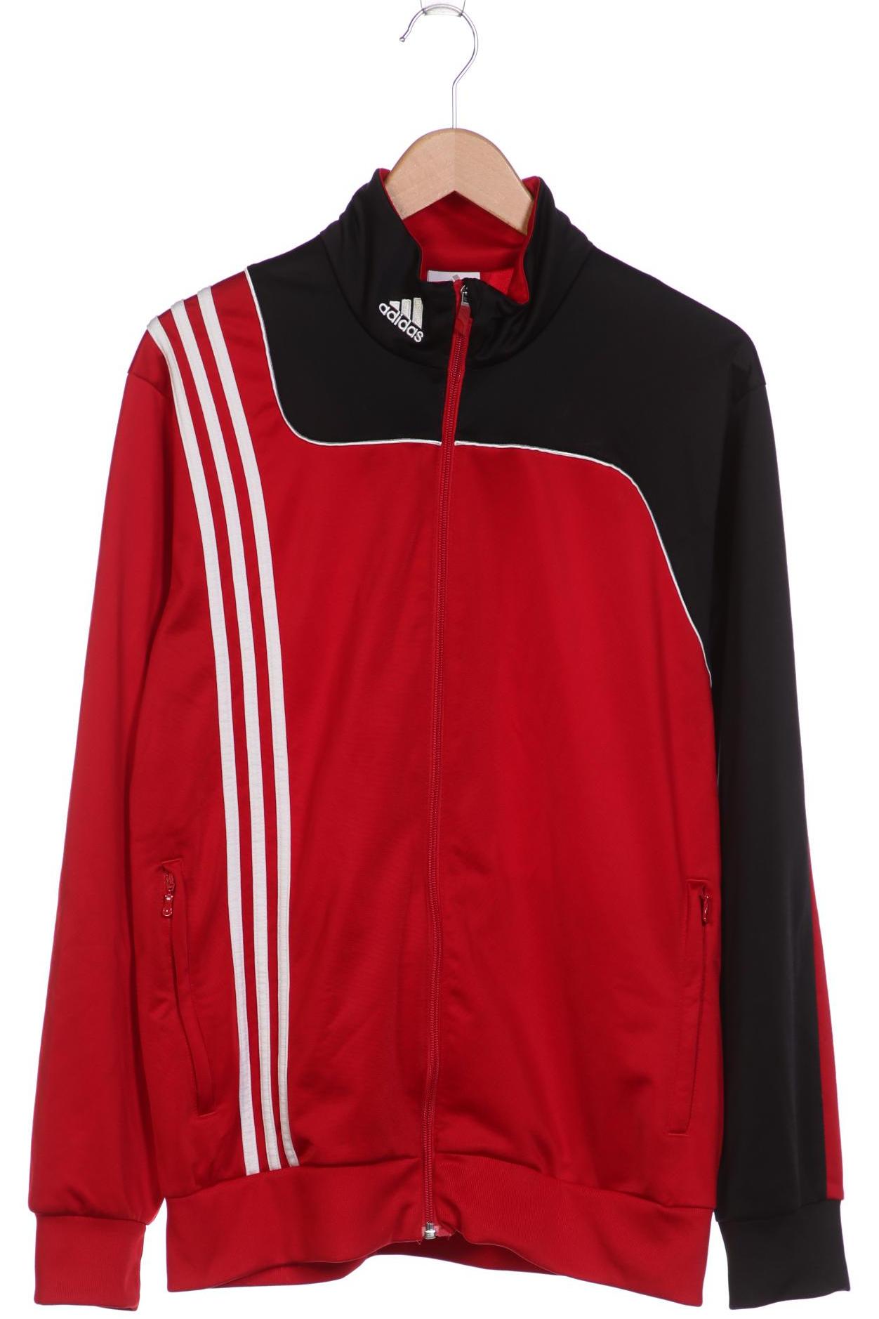 

adidas Herren Sweatshirt, rot, Gr. 52