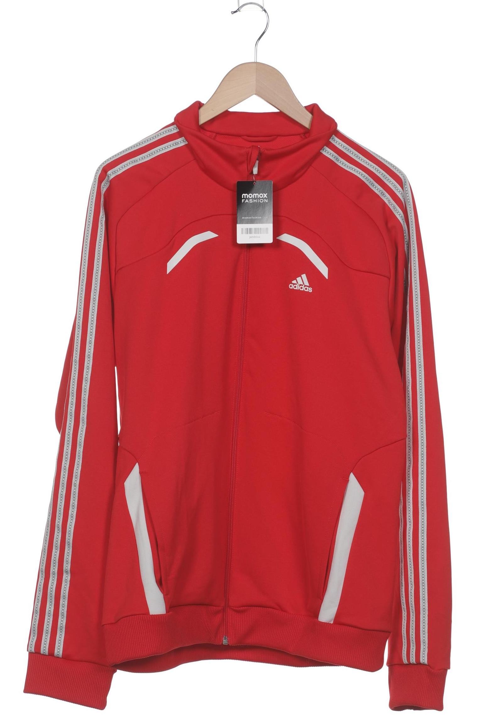

adidas Herren Sweatshirt, rot, Gr. 52