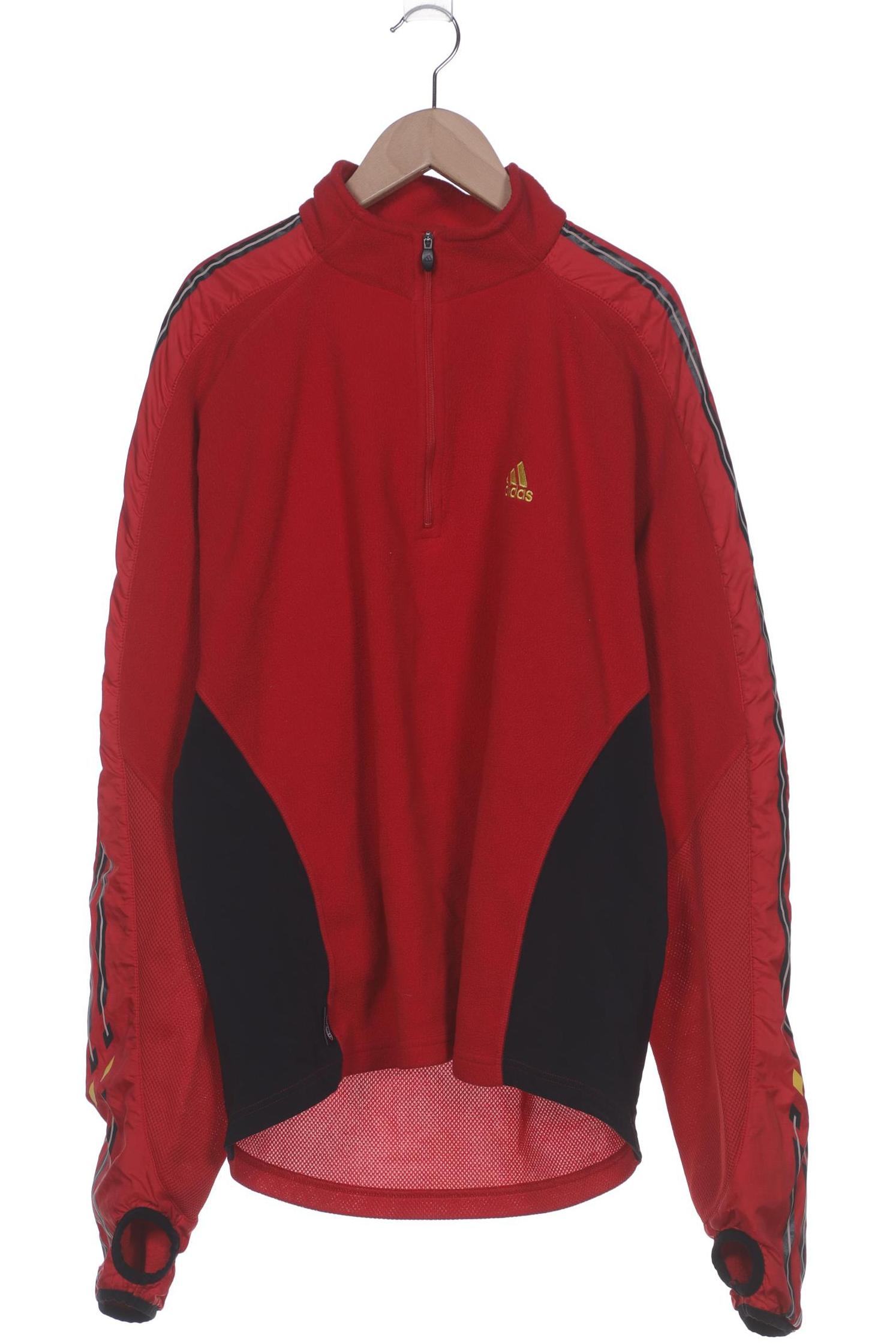 

adidas Herren Sweatshirt, rot, Gr. 52