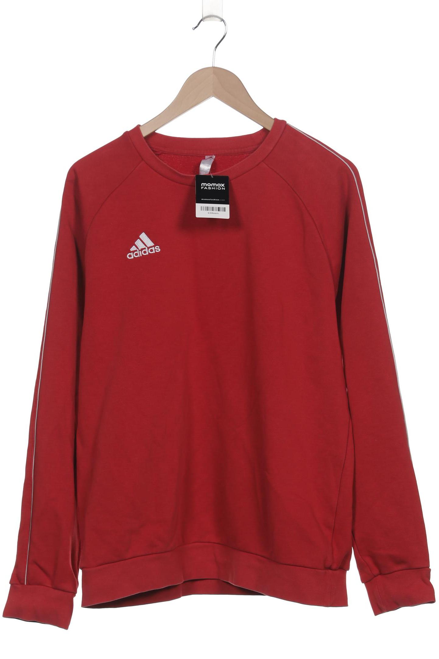 

adidas Herren Sweatshirt, rot, Gr. 52