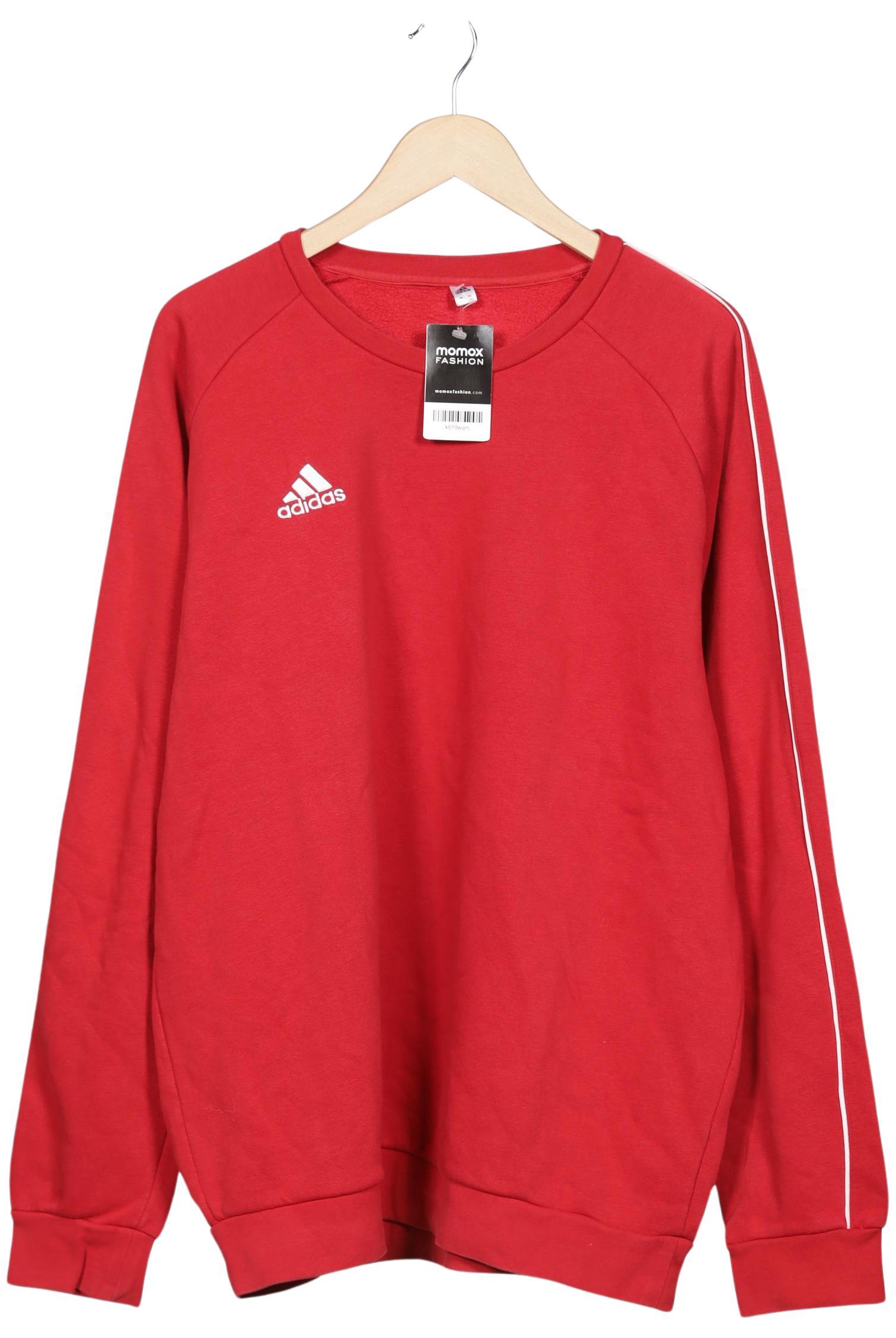

adidas Herren Sweatshirt, rot, Gr. 56