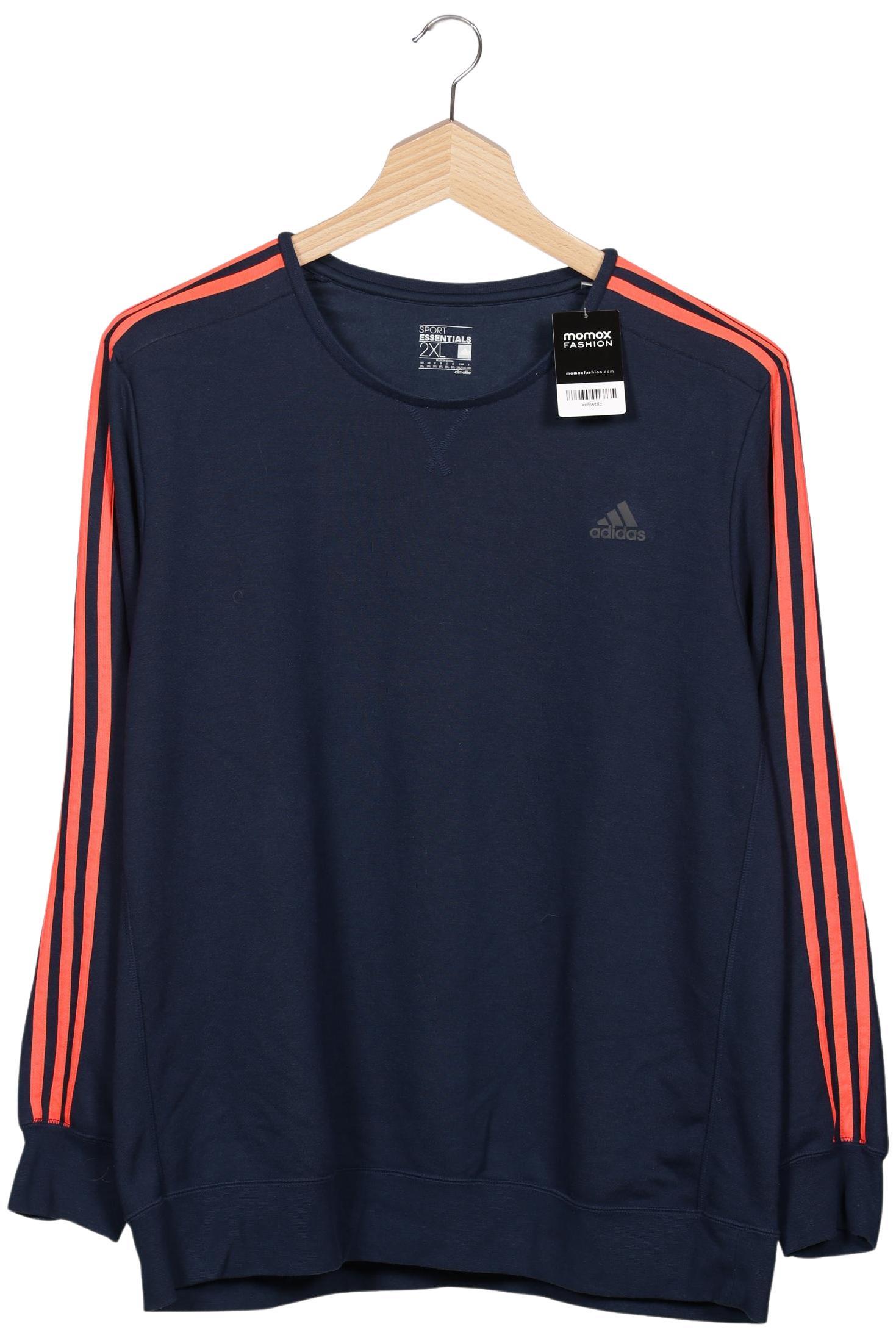 

adidas Herren Sweatshirt, blau, Gr. 56
