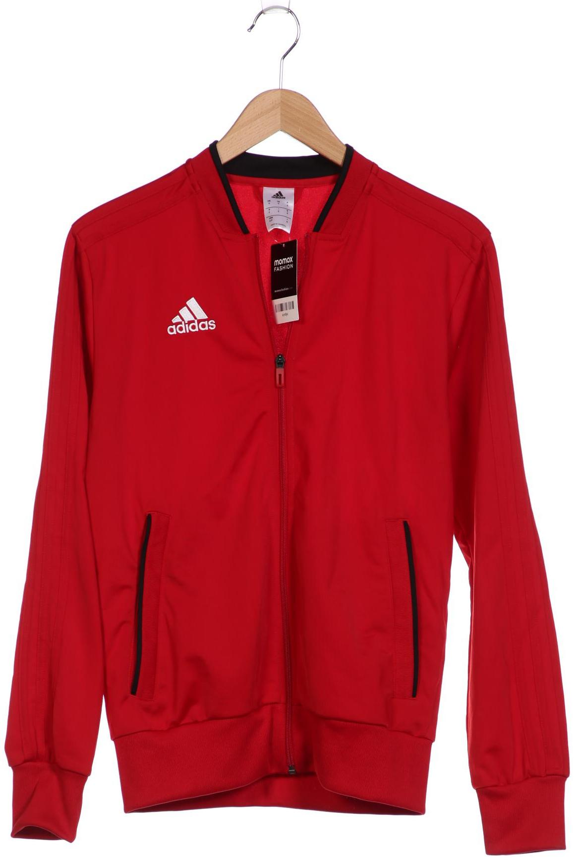 

adidas Herren Sweatshirt, rot, Gr. 46