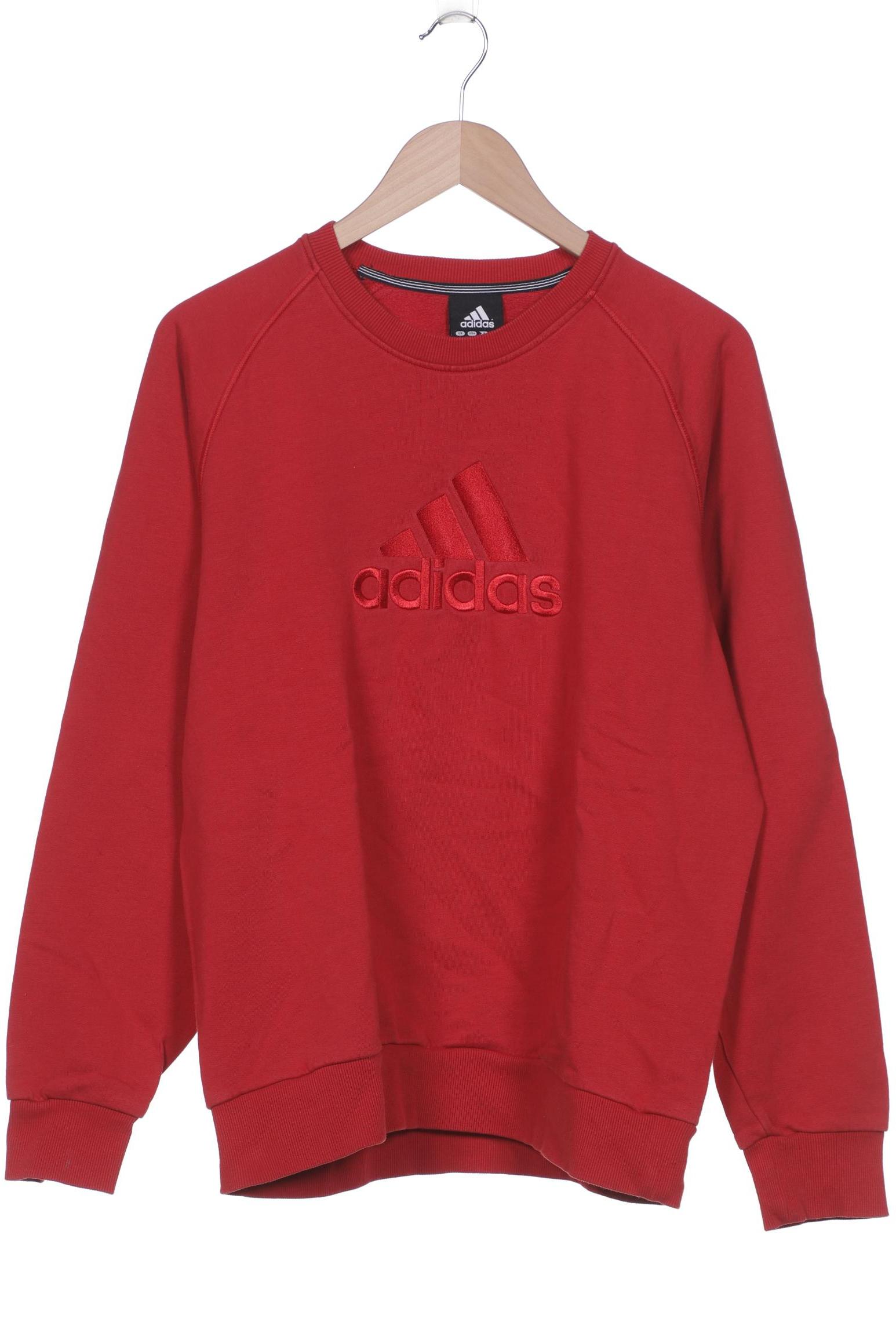

adidas Herren Sweatshirt, rot, Gr. 52