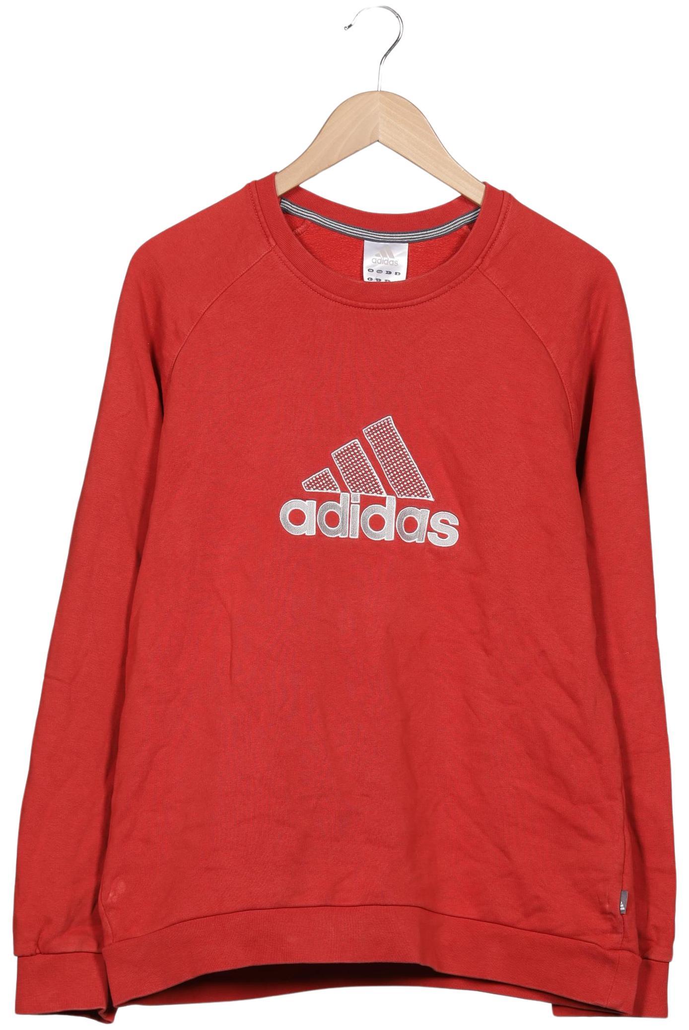 

adidas Herren Sweatshirt, rot, Gr. 52