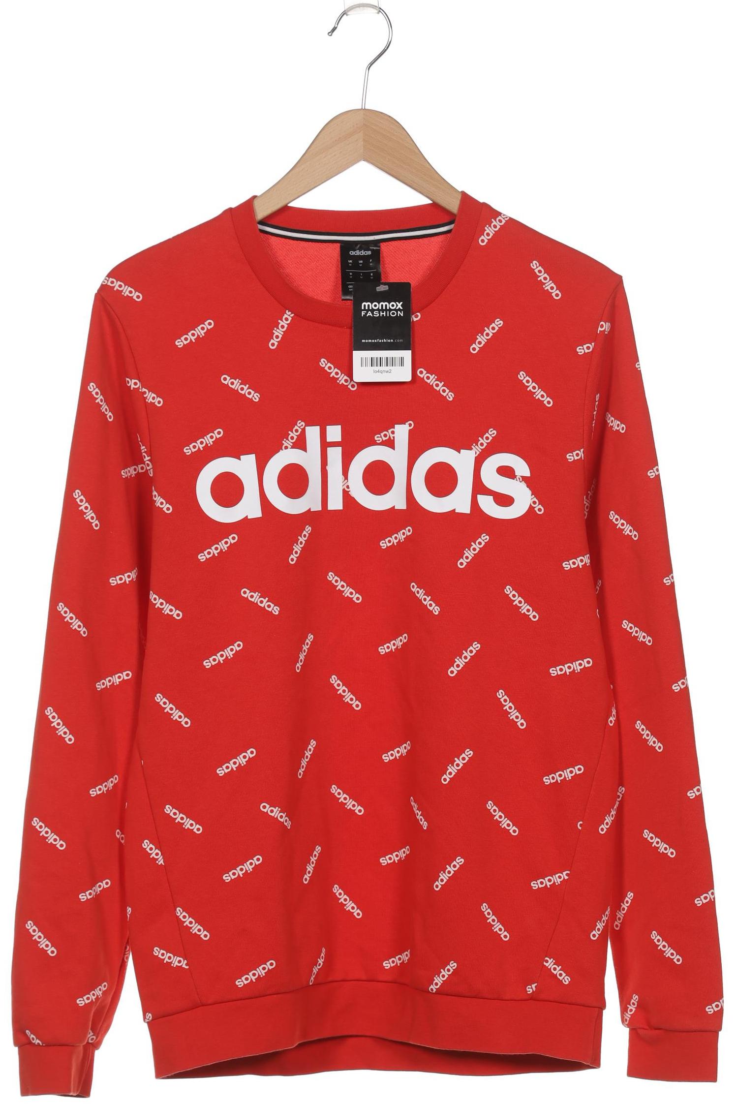 

adidas Herren Sweatshirt, rot, Gr. 48