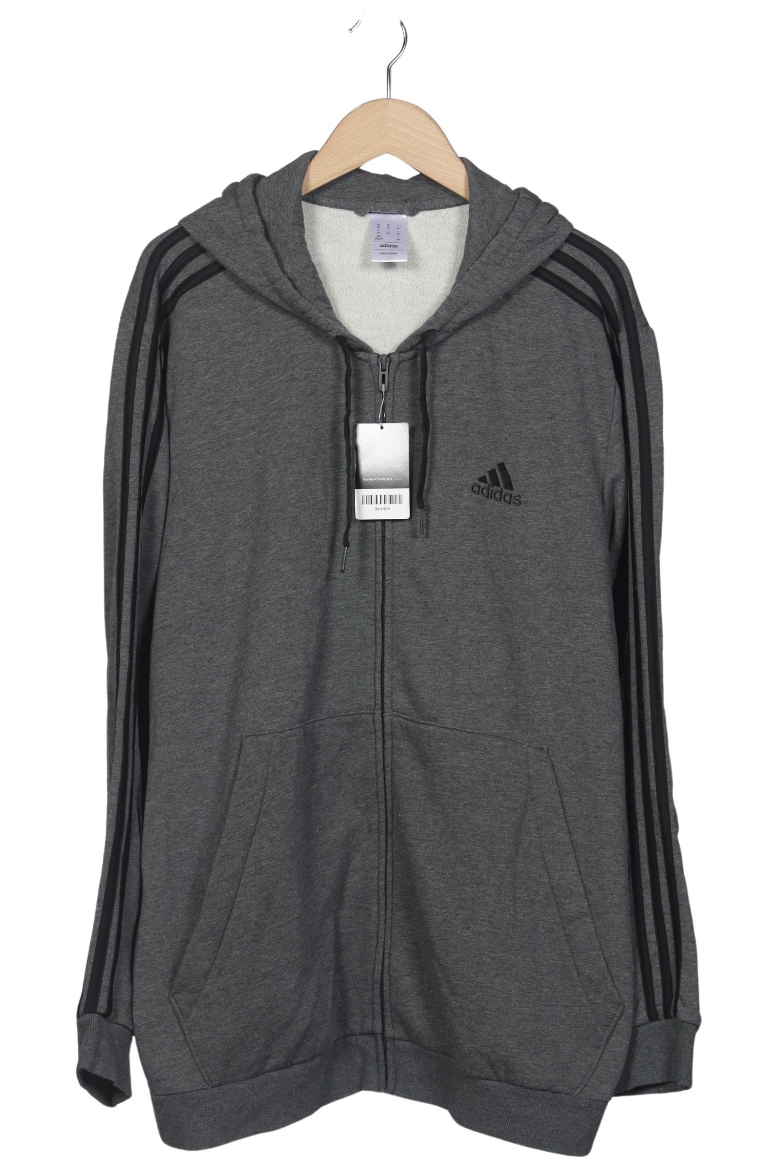 

adidas Herren Sweatshirt, grau, Gr. 56