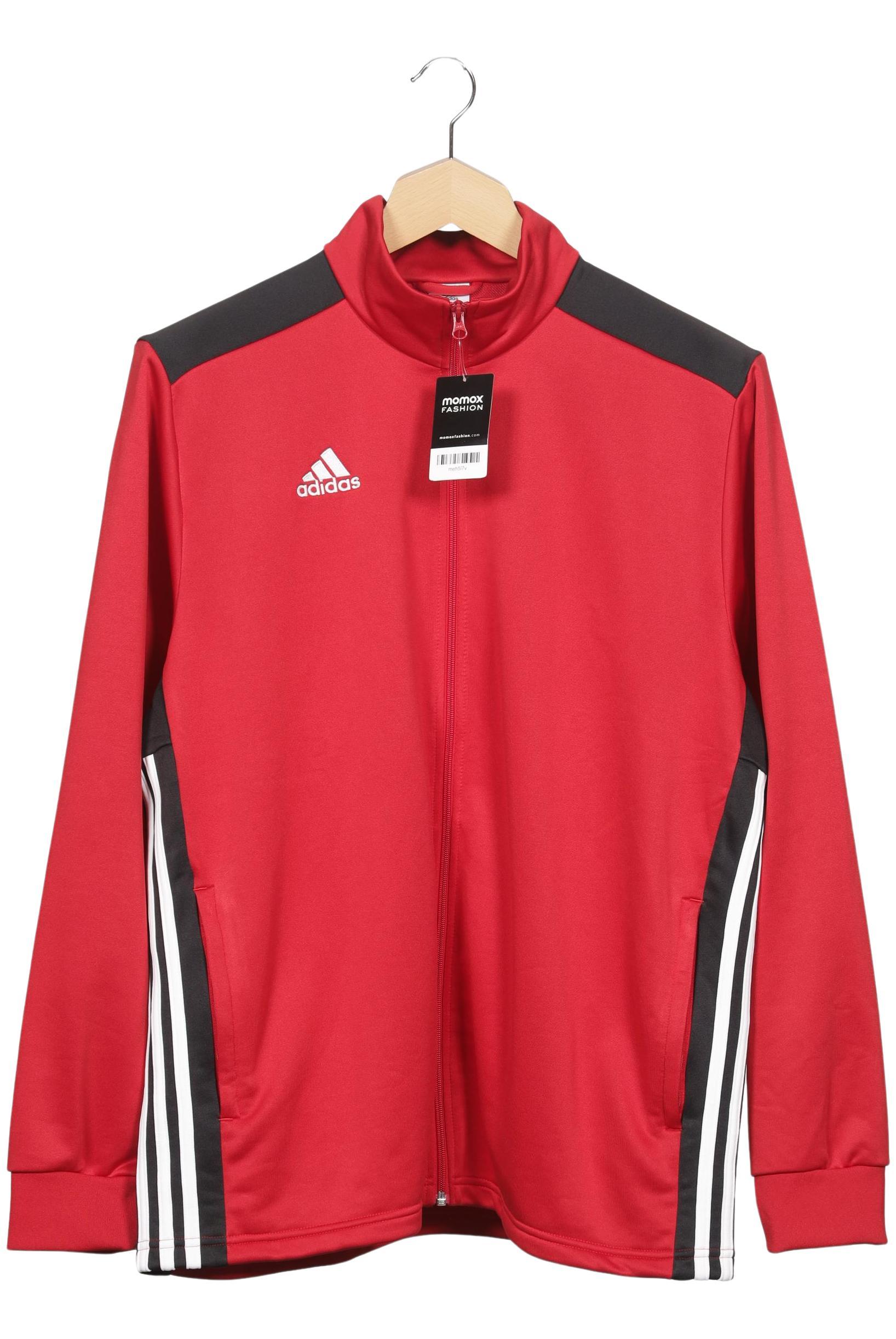

adidas Herren Sweatshirt, rot, Gr. 56