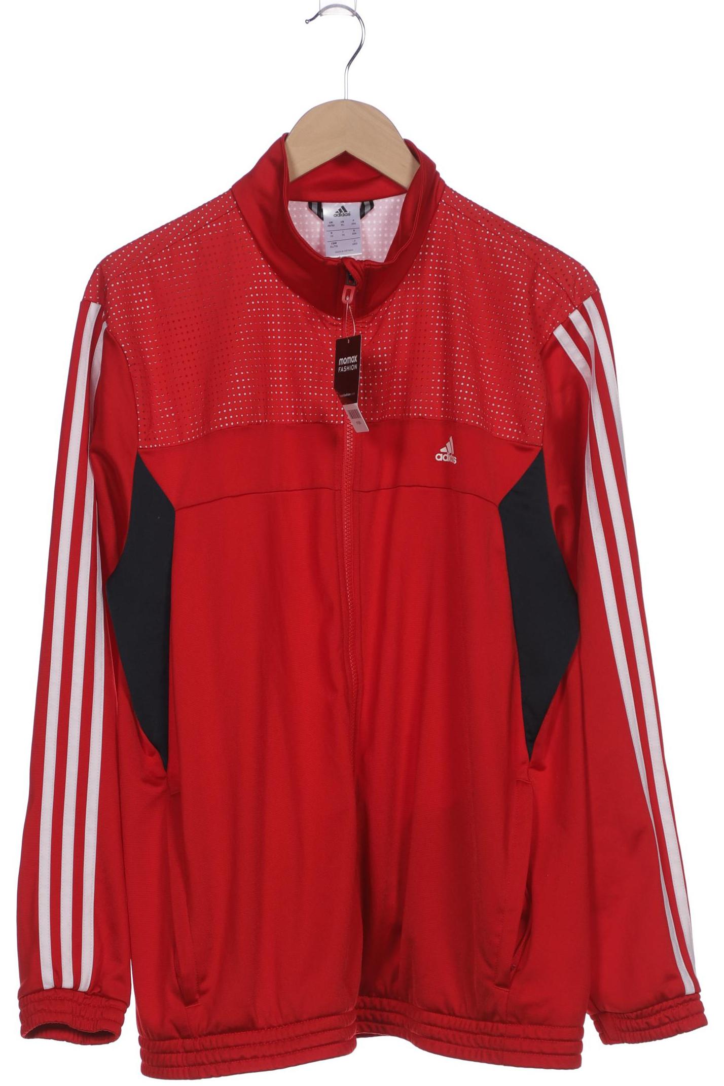 

adidas Herren Sweatshirt, rot, Gr. 54