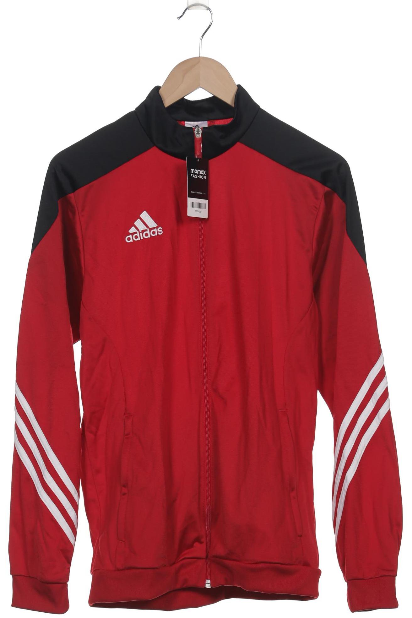 

adidas Herren Sweatshirt, rot, Gr. 48
