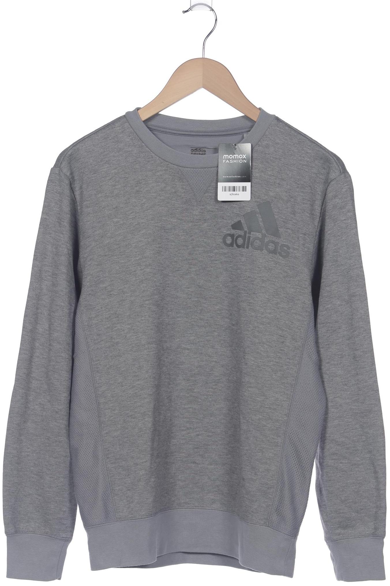 

adidas Herren Sweatshirt, grau, Gr. 46