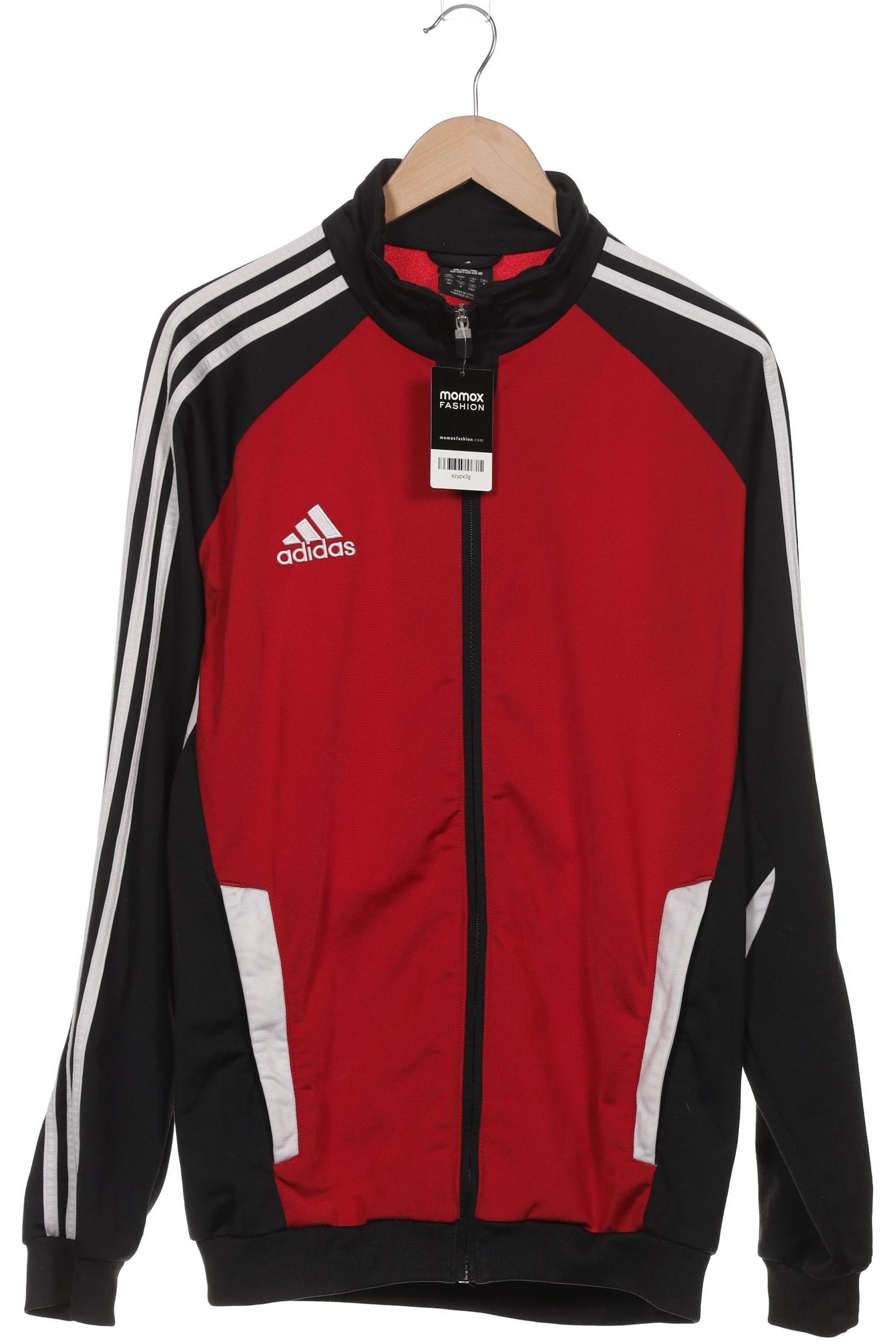 

adidas Herren Sweatshirt, rot, Gr. 54