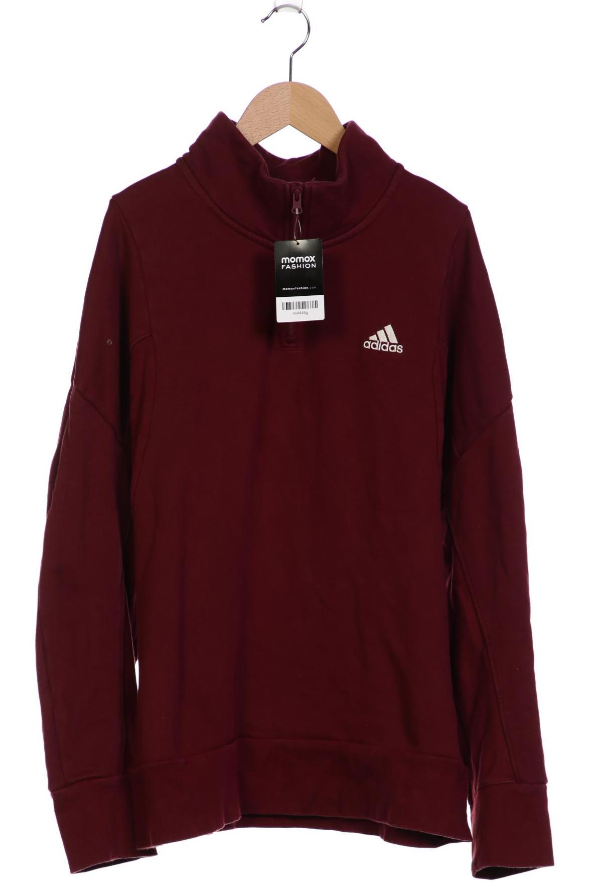

adidas Herren Sweatshirt, bordeaux, Gr. 52