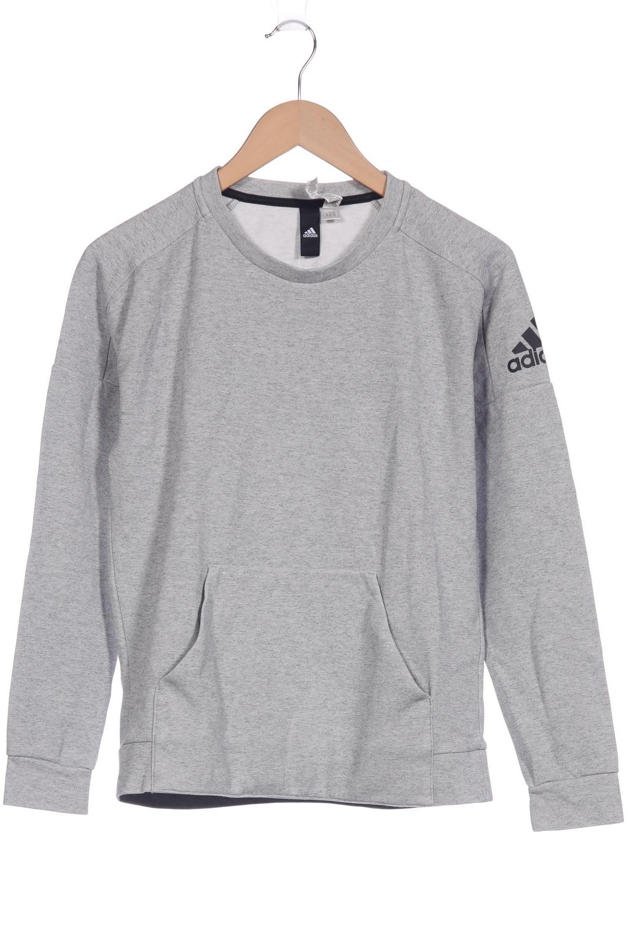 

adidas Herren Sweatshirt, grau, Gr. 46