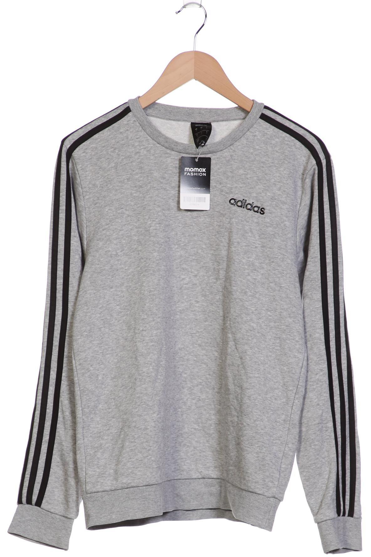 

adidas Herren Sweatshirt, grau, Gr. 46