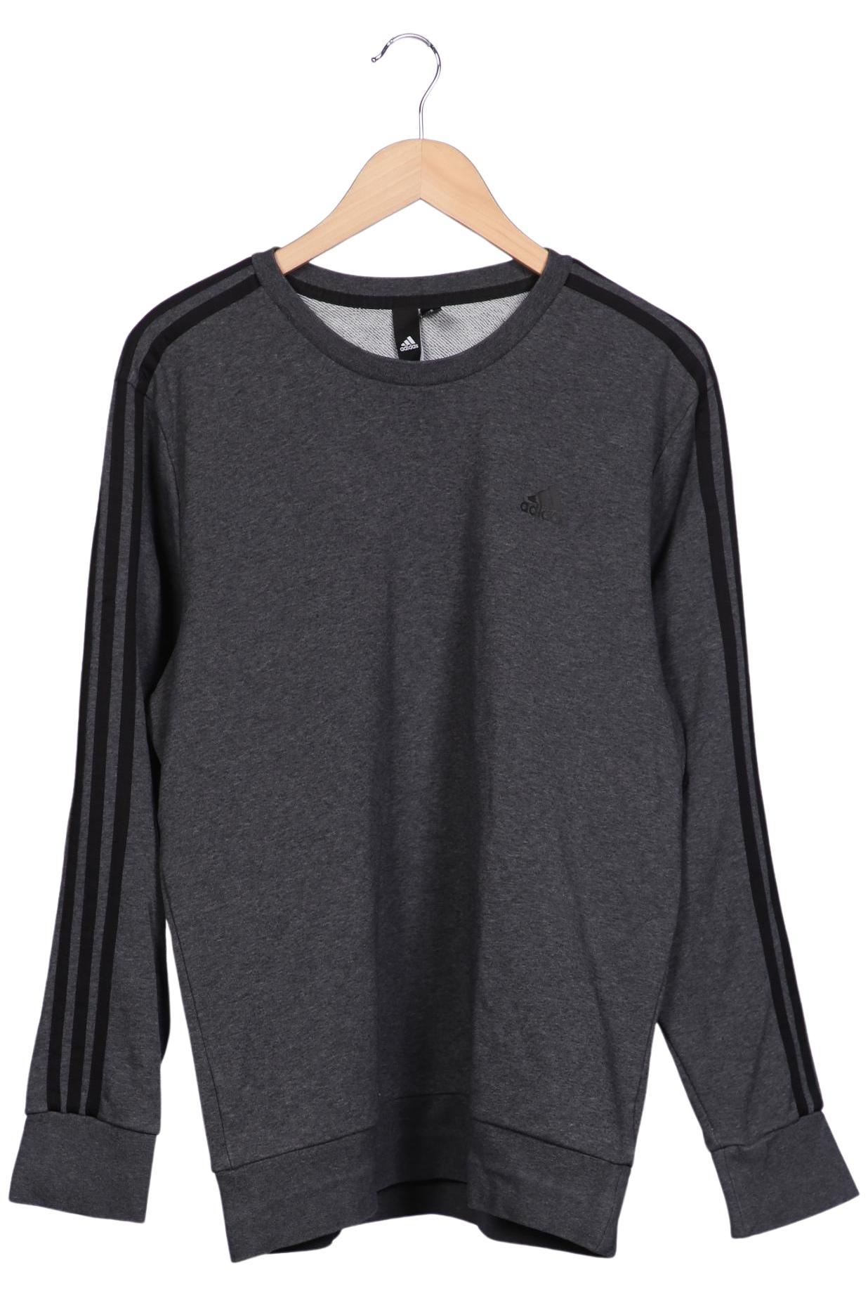 

adidas Herren Sweatshirt, grau, Gr. 52