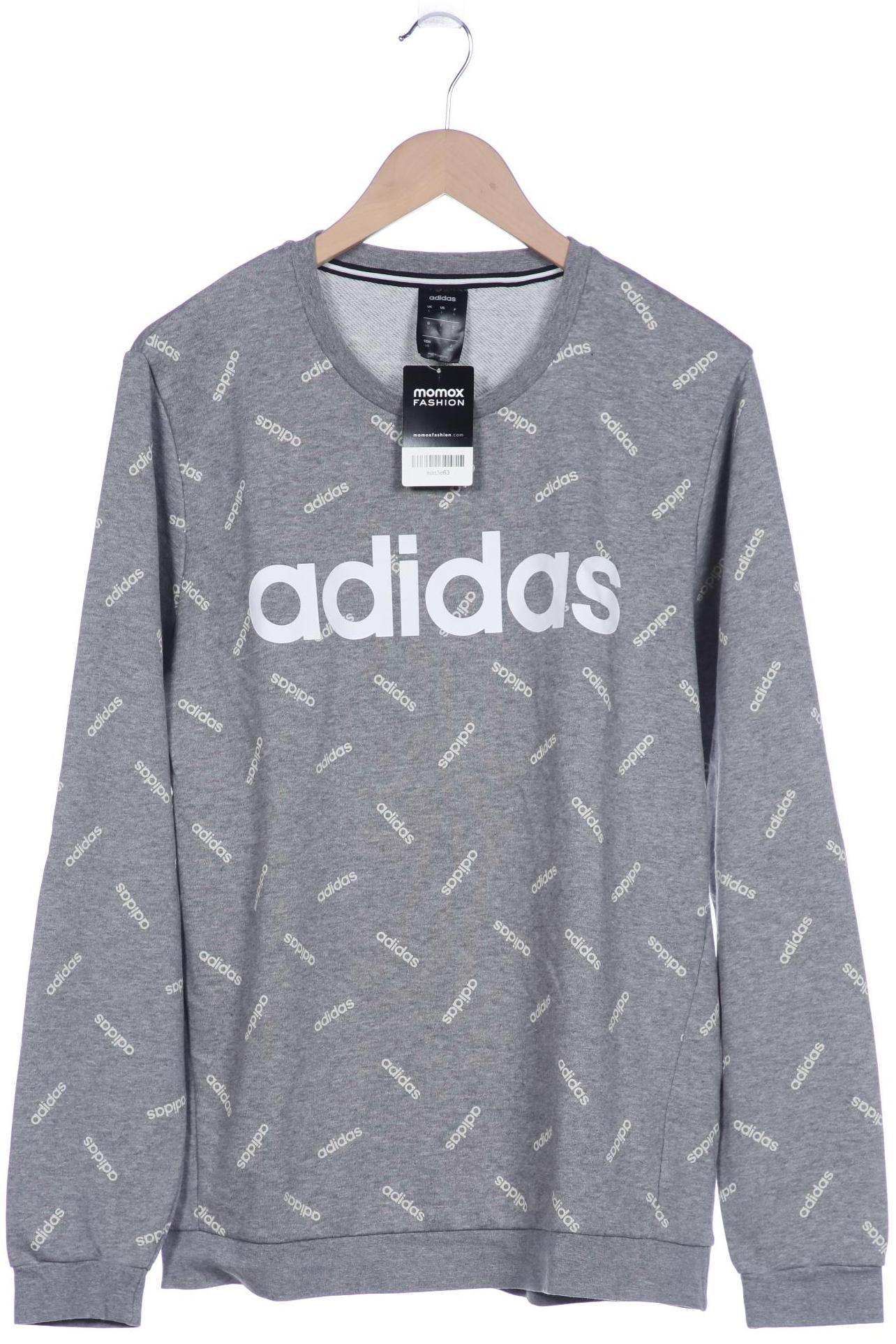 

adidas Herren Sweatshirt, grau, Gr. 52