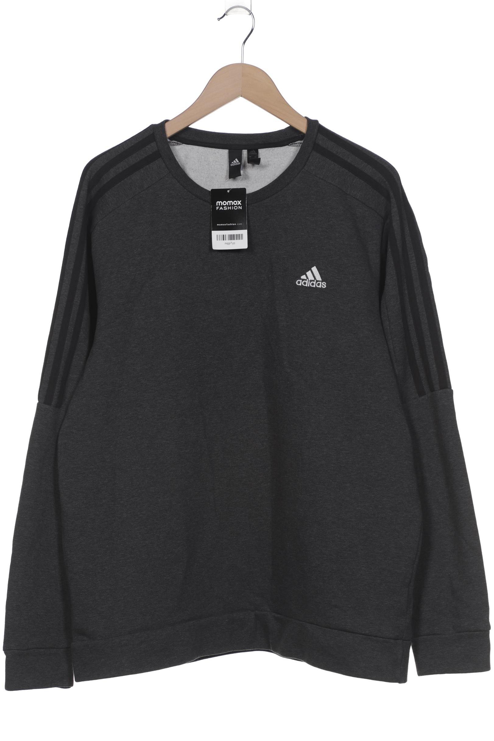 

adidas Herren Sweatshirt, grau, Gr. 52