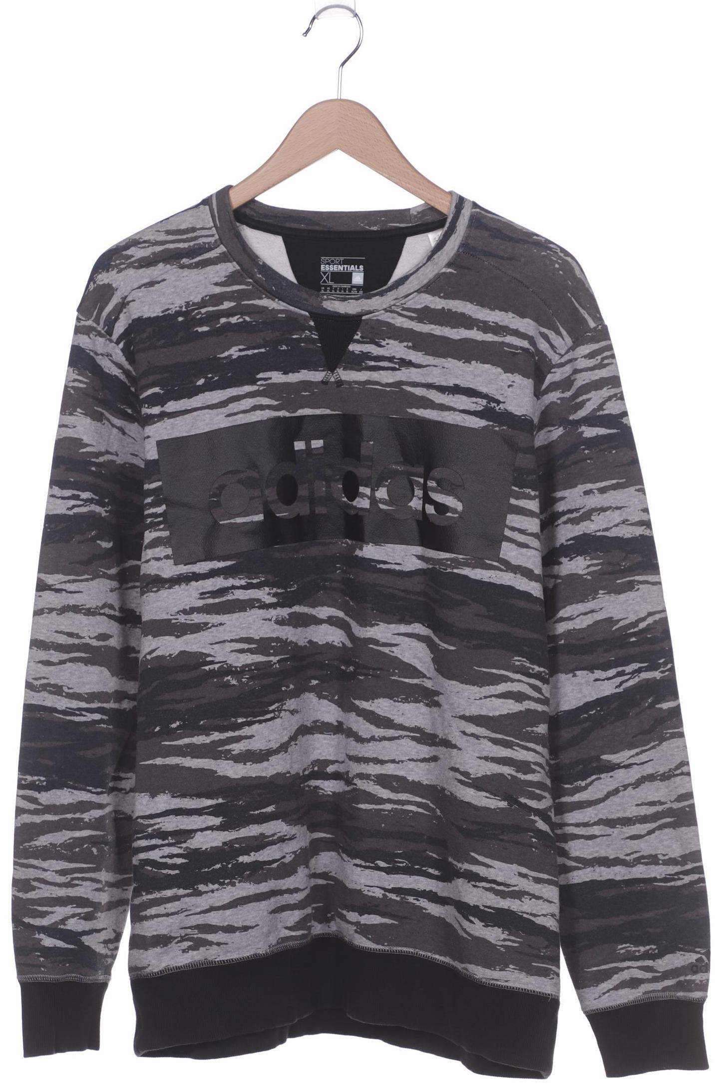 

adidas Herren Sweatshirt, grau, Gr. 54