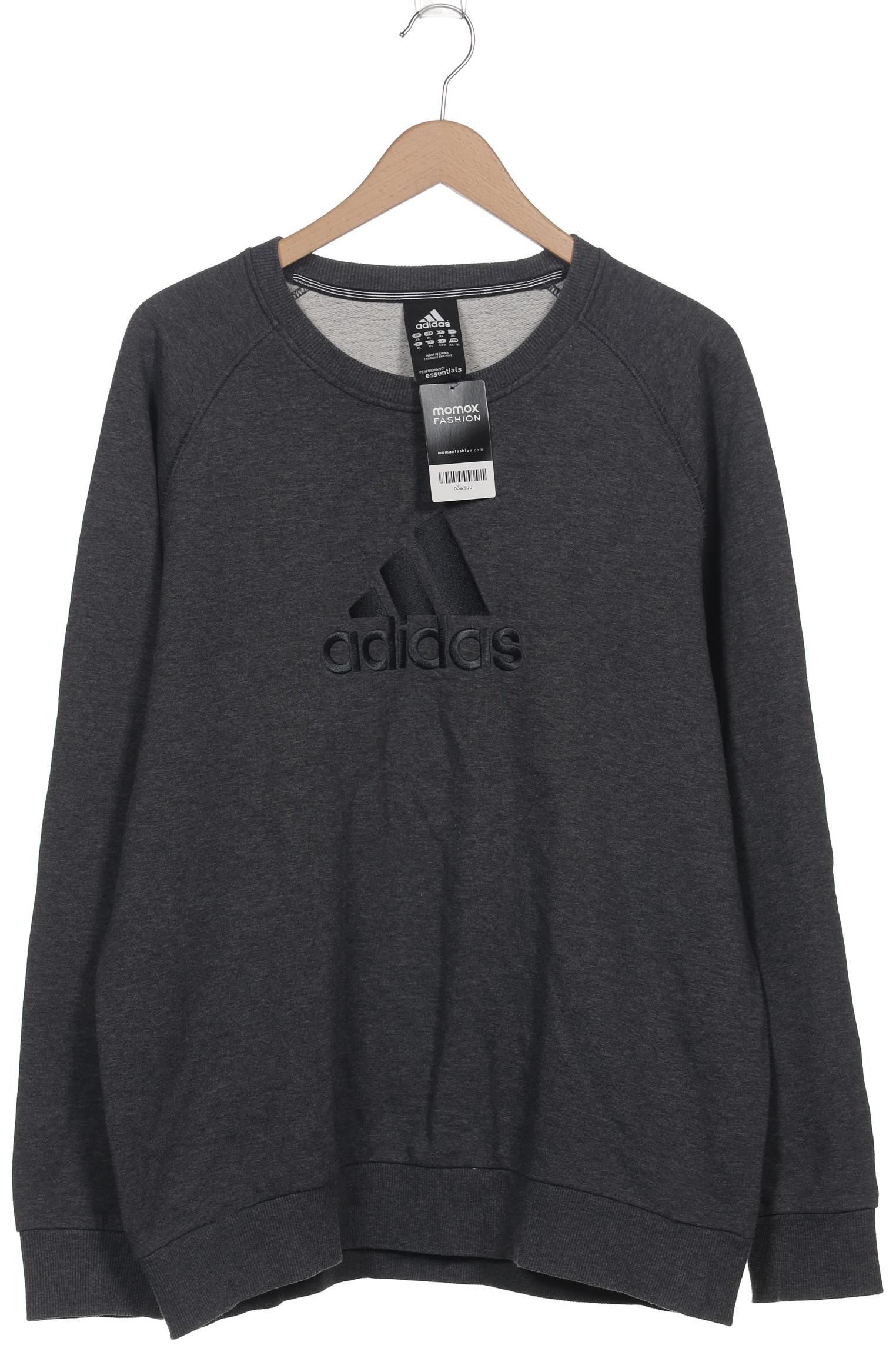 

adidas Herren Sweatshirt, grau, Gr. 54