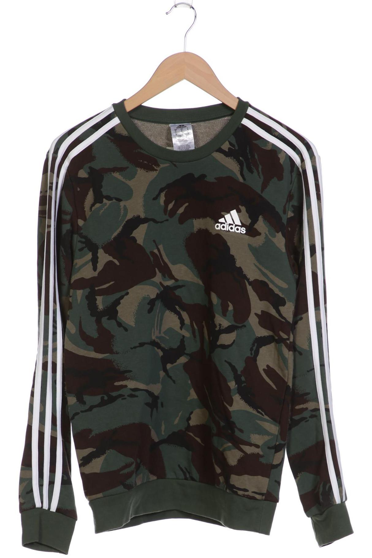 

adidas Herren Sweatshirt, grün, Gr. 46