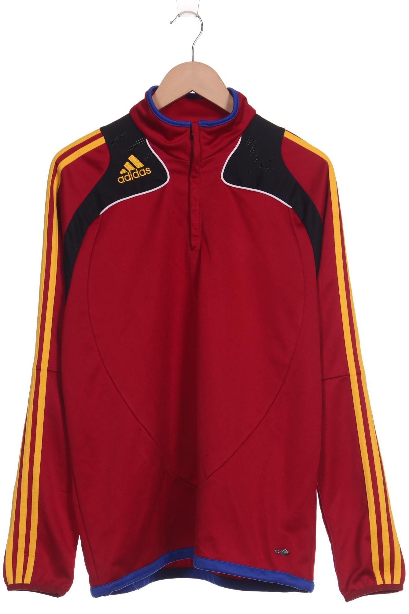 

adidas Herren Sweatshirt, rot, Gr. 52