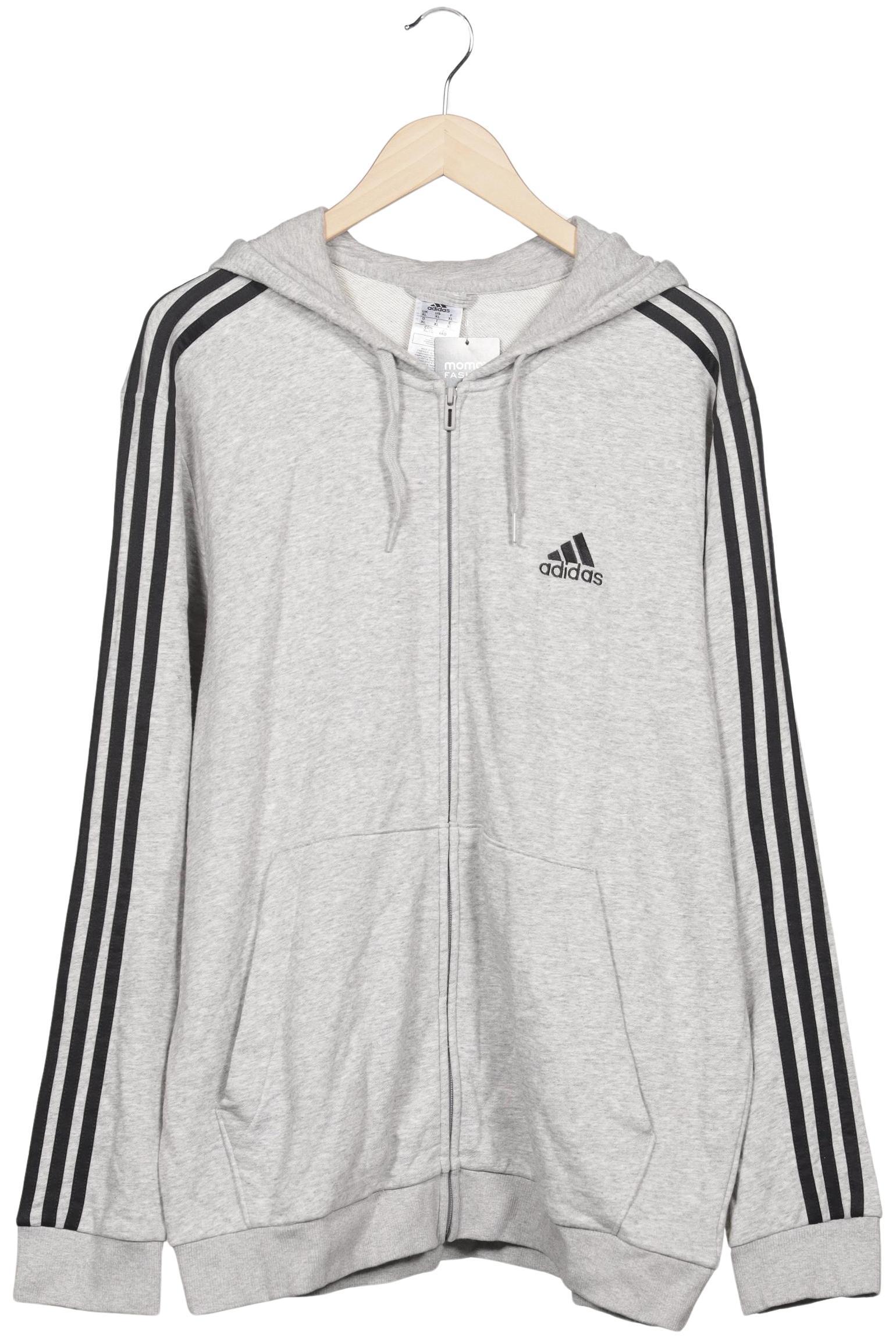 

adidas Herren Sweatshirt, grau, Gr. 54