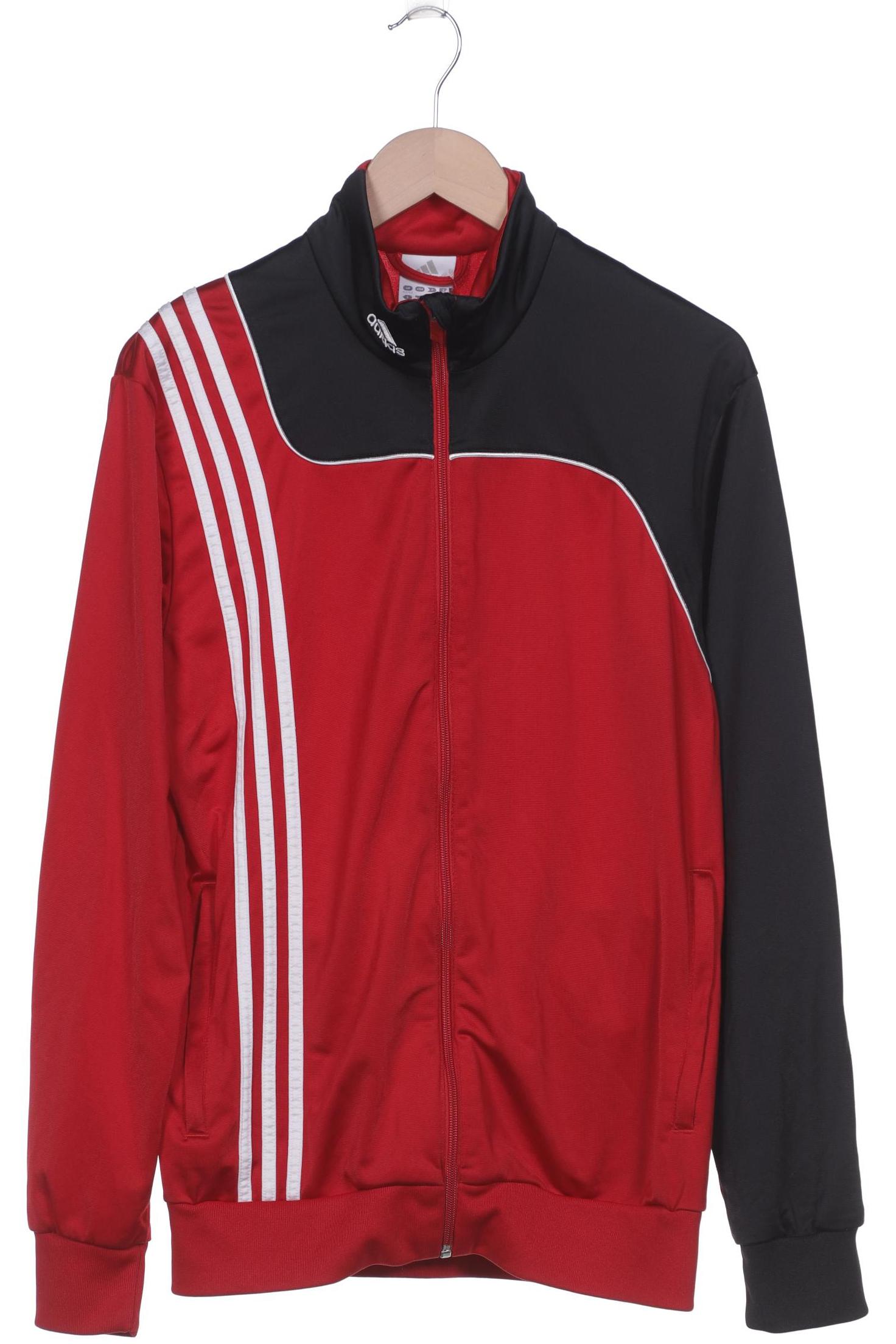 

adidas Herren Sweatshirt, rot, Gr. 48