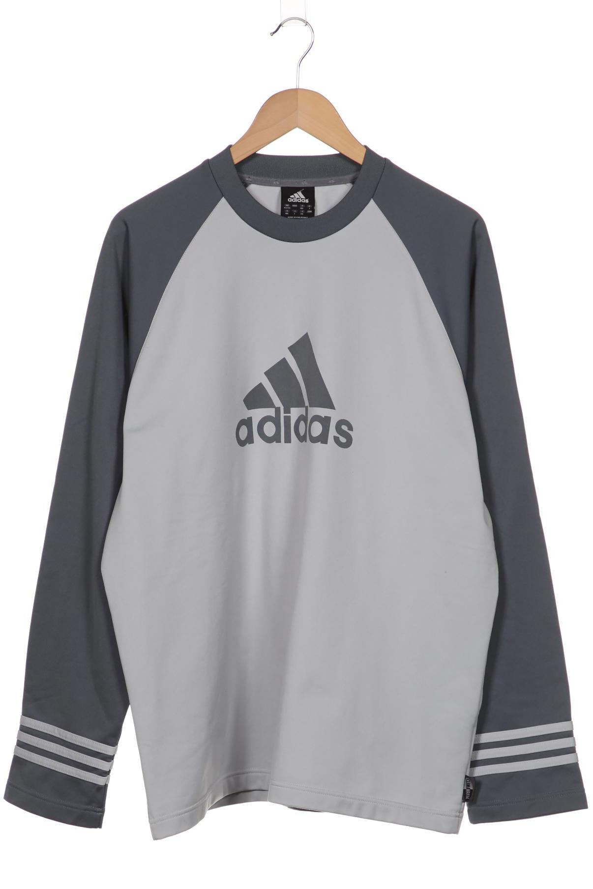 

adidas Herren Sweatshirt, grau, Gr. 52
