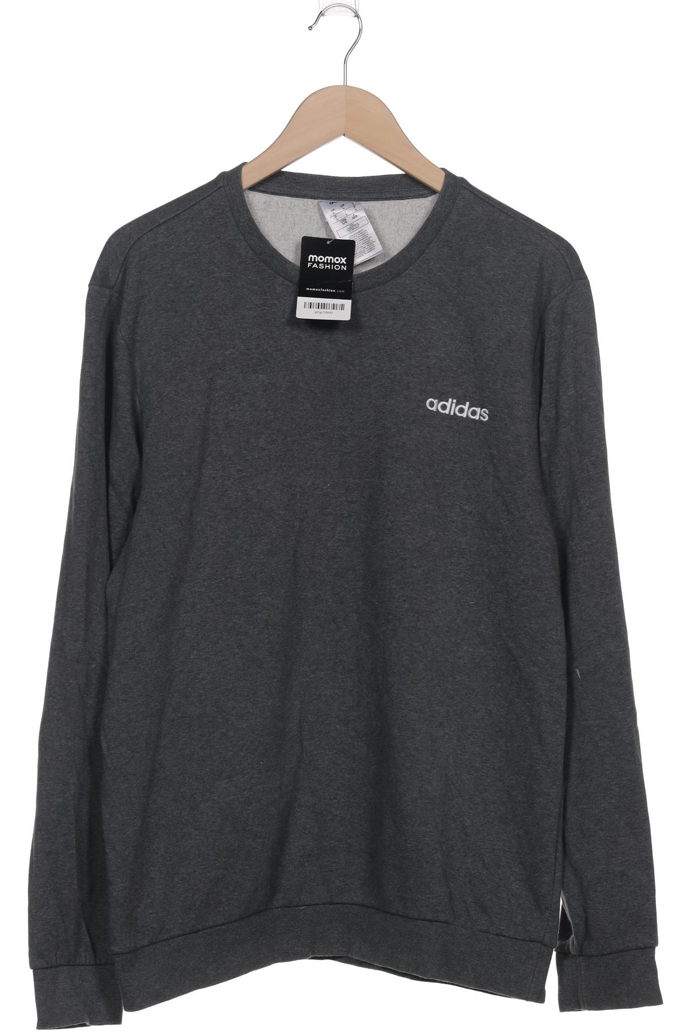 

adidas Herren Sweatshirt, grau, Gr. 52