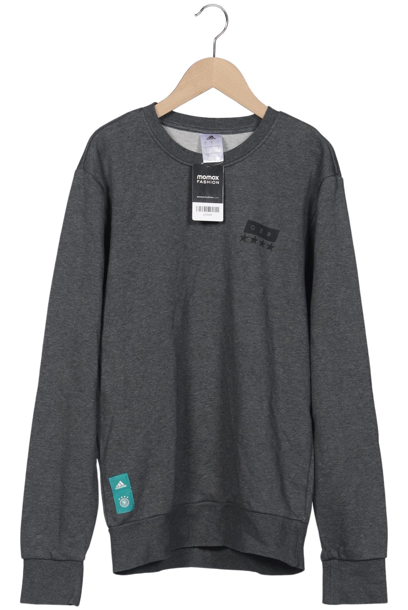

adidas Herren Sweatshirt, grau, Gr. 46