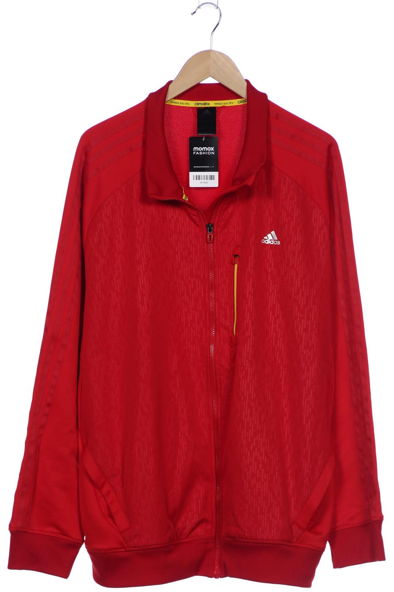 

adidas Herren Sweatshirt, rot, Gr. 56