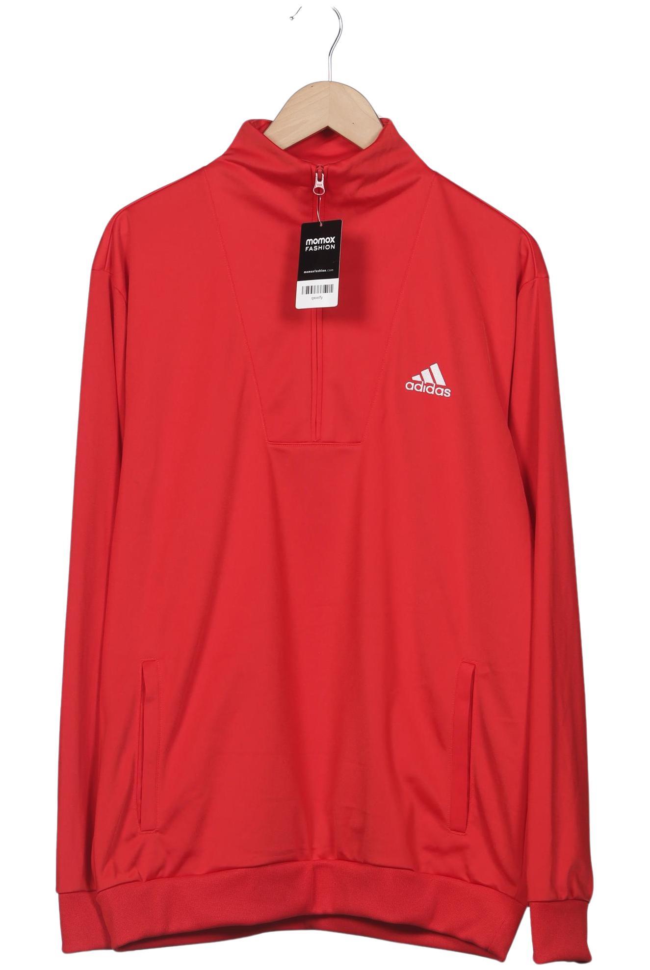 

adidas Herren Sweatshirt, rot, Gr. 54