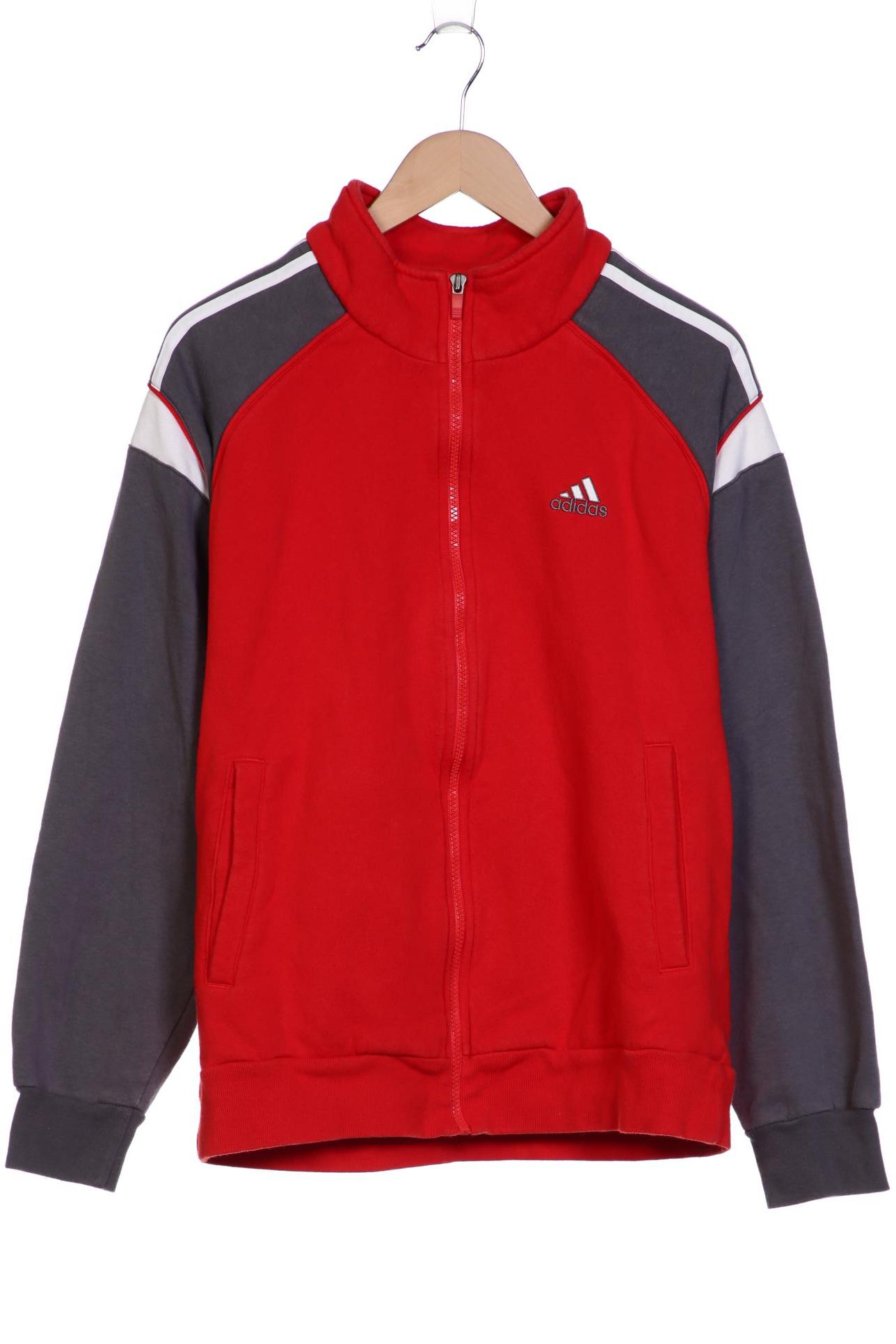 

adidas Herren Sweatshirt, rot, Gr. 56