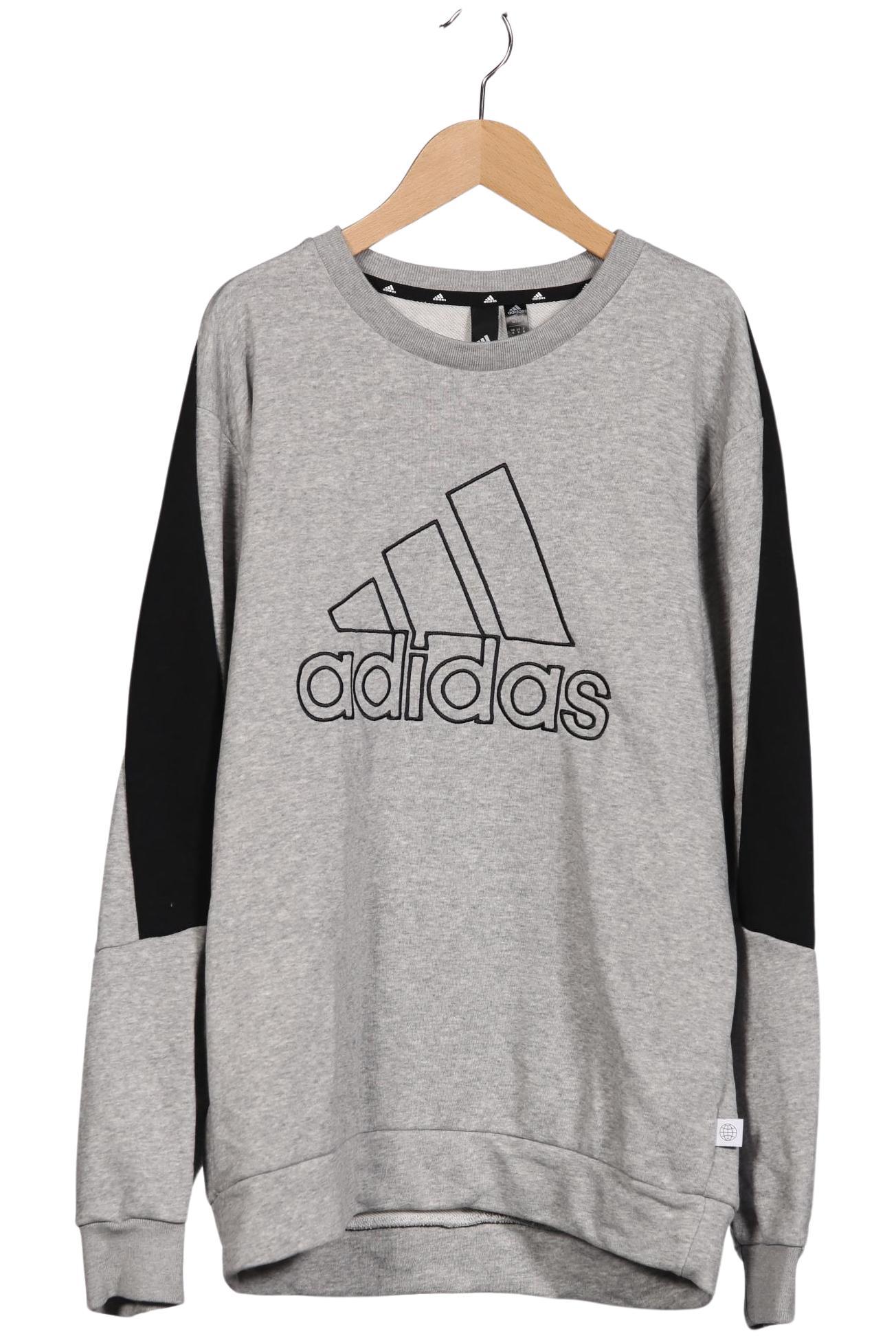

adidas Herren Sweatshirt, grau, Gr. 48