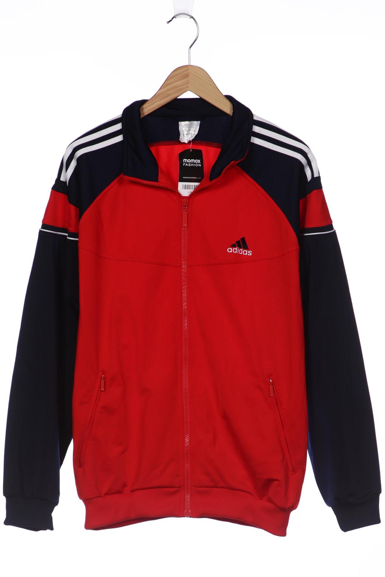 

adidas Herren Sweatshirt, rot, Gr. 52